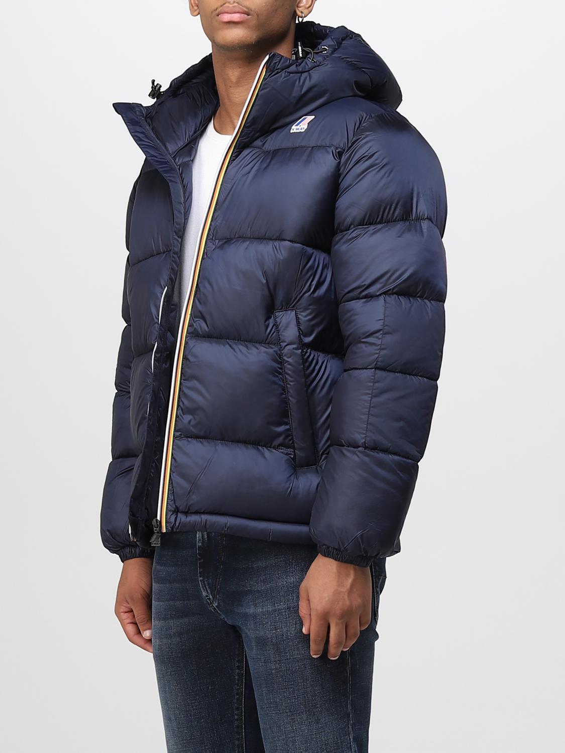 KWAY jacket for man Navy KWay jacket K5115RW online on