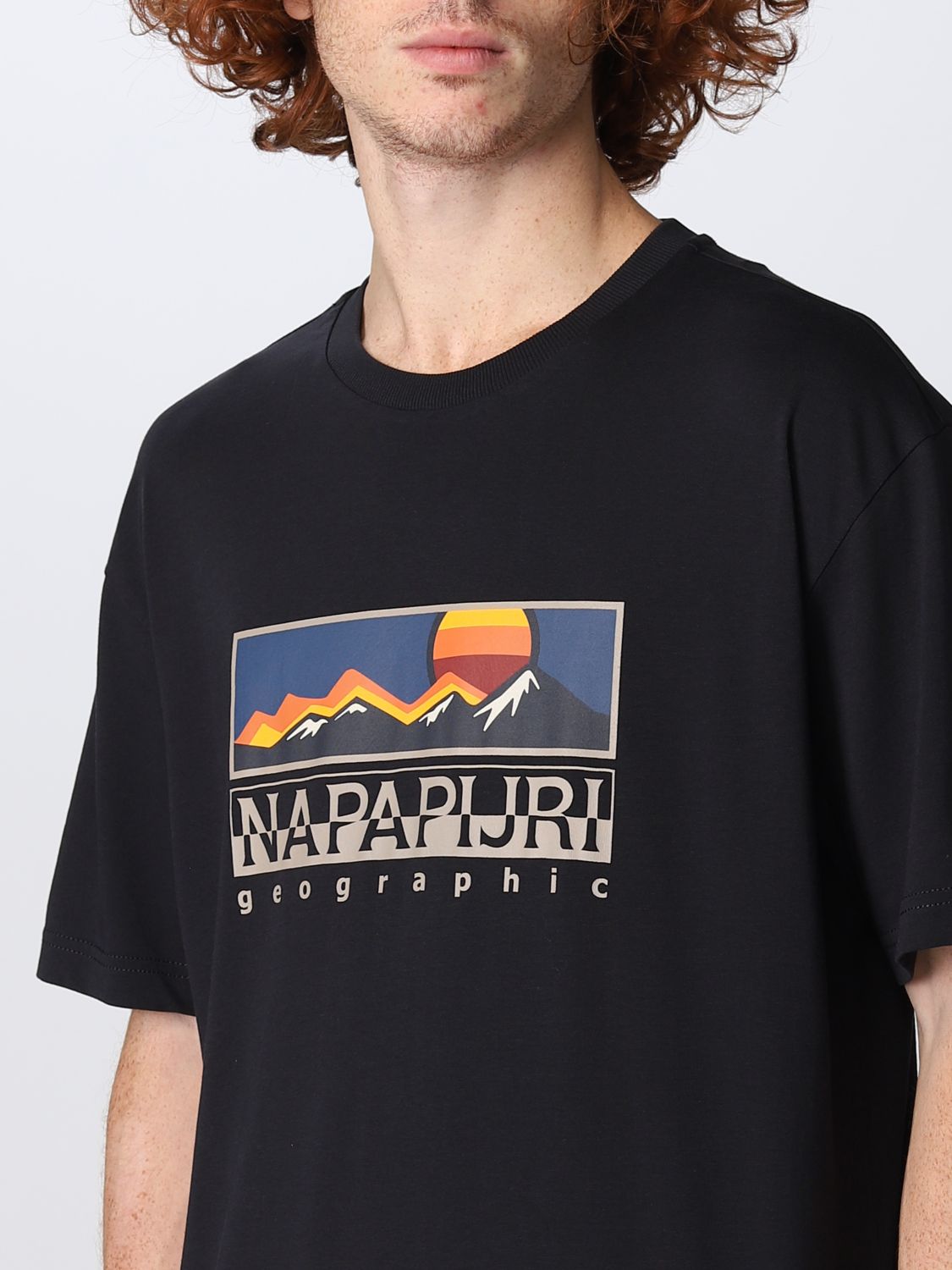 T-shirt Napapijri: T-shirt Napapijri homme noir 3