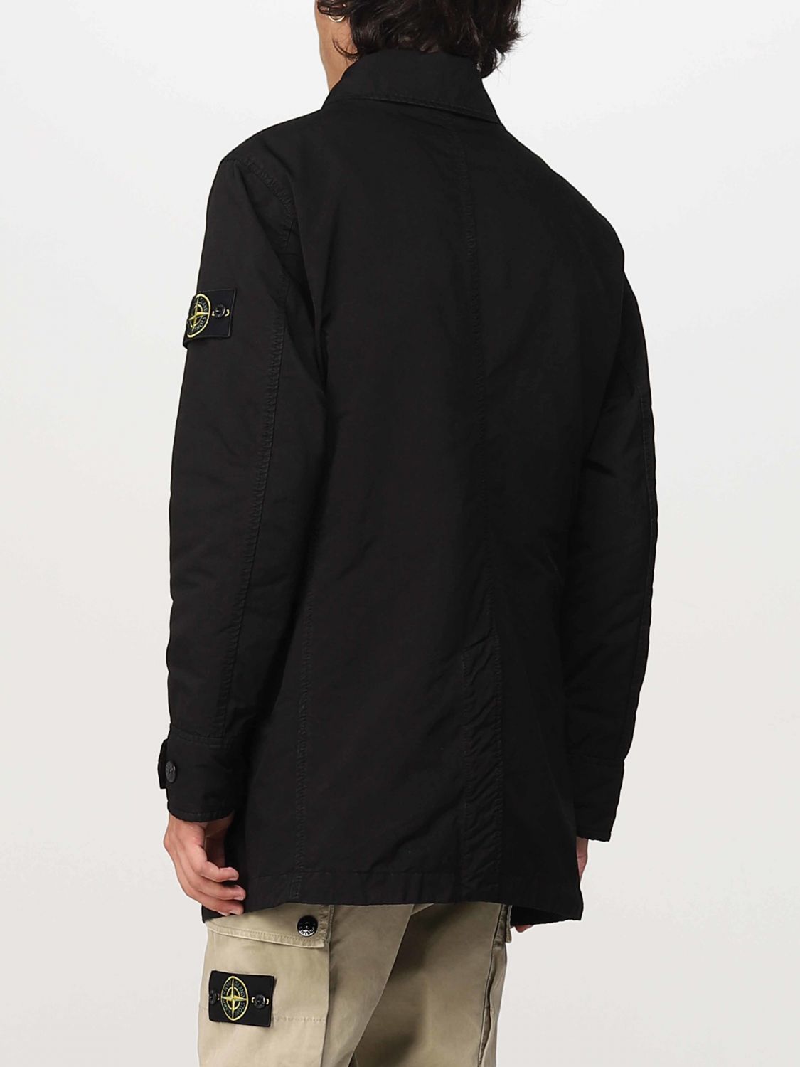 Jacket Stone Island: Stone Island jacket for man black 3