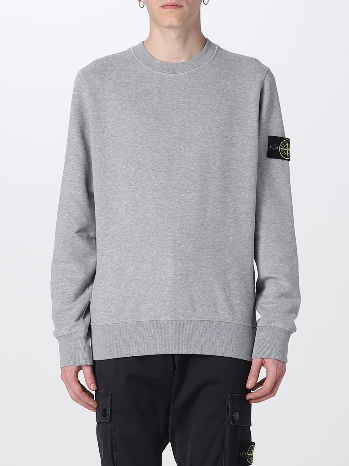 Sweatshirt Stone Island: Stone Island sweatshirt for man grey 1