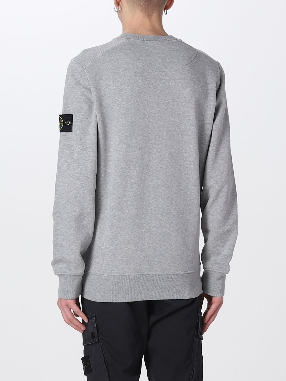 Sweatshirt Stone Island: Stone Island sweatshirt for man grey 3