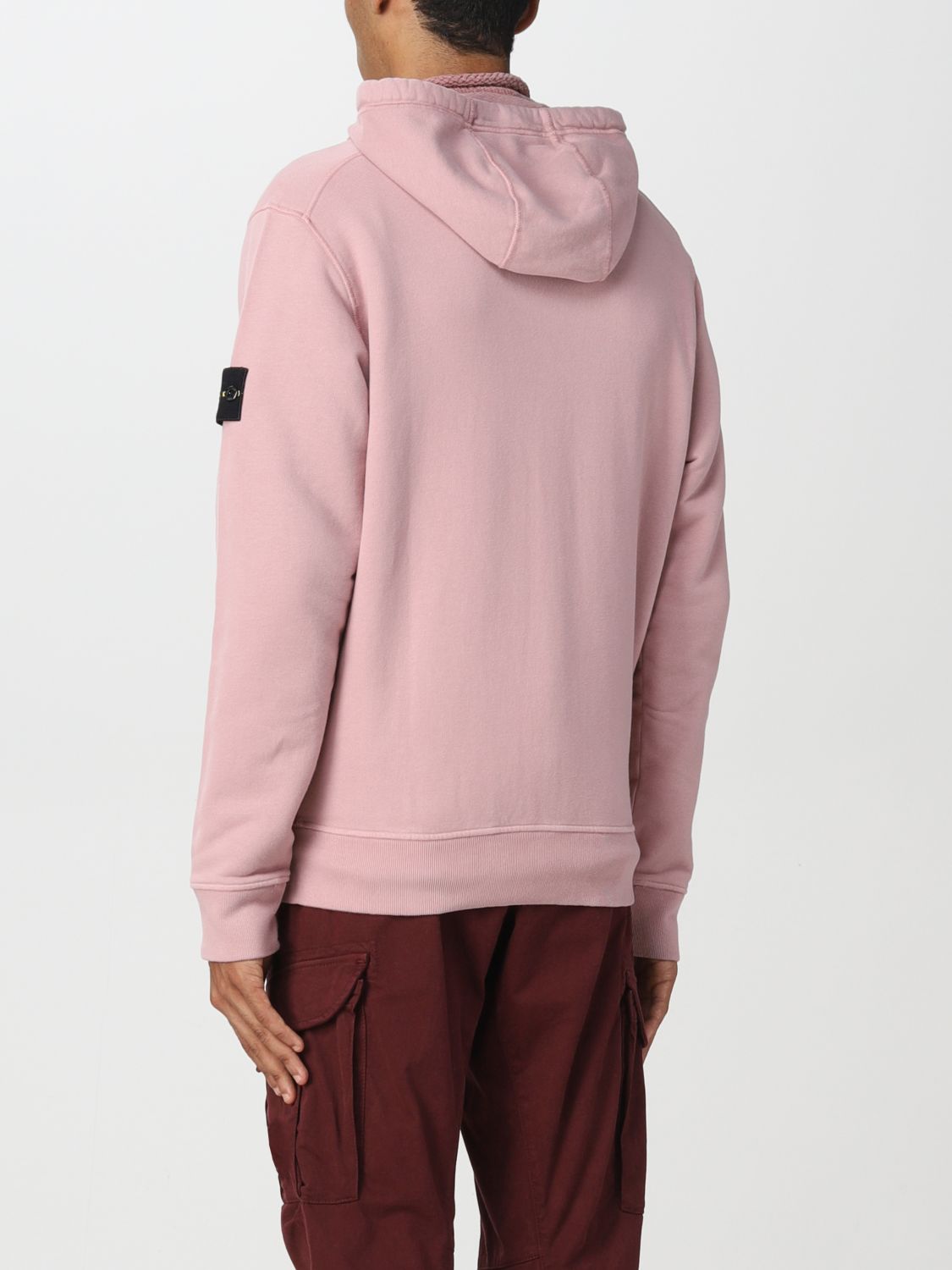 Sweatshirt Stone Island: Stone Island sweatshirt for man pink 2