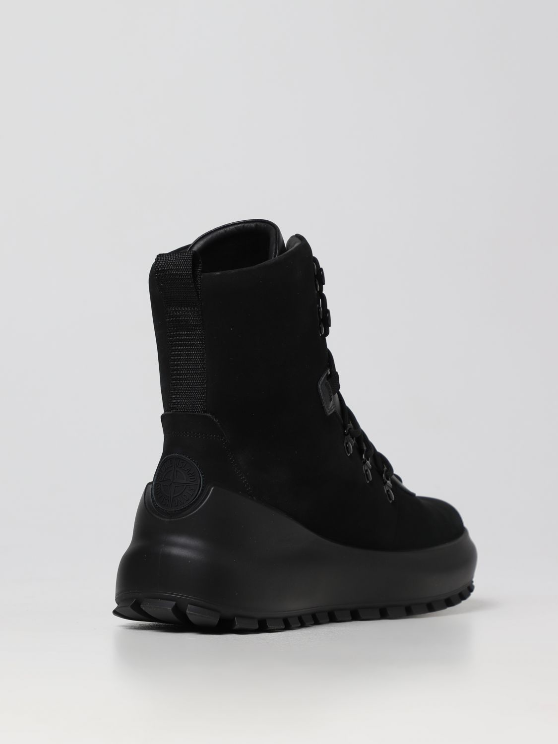 STONE ISLAND: boots for man - Black | Stone Island boots S0404 online ...