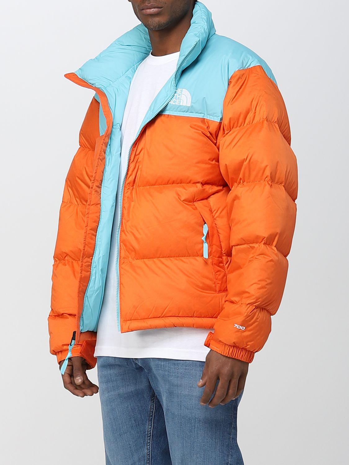 frecuencia al límite expedido THE NORTH FACE: jacket for man - Orange | The North Face jacket NF0A3C8D  online on GIGLIO.COM