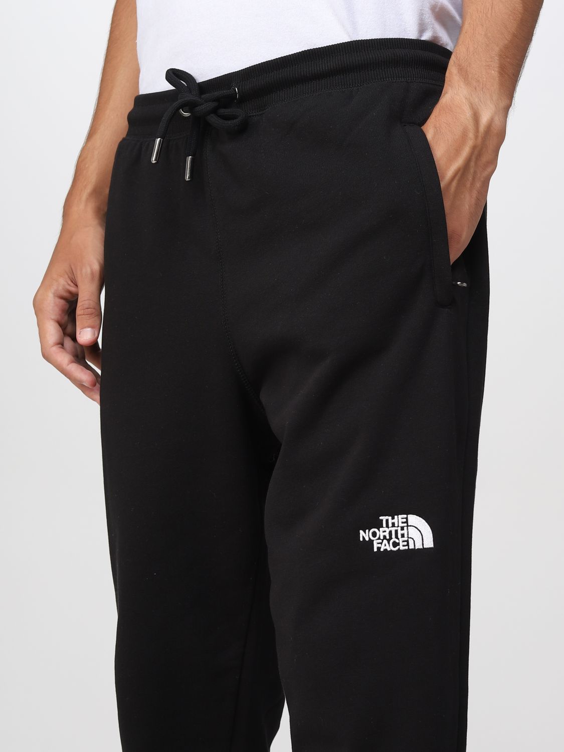 THE NORTH FACE: pants for man - Black | The North Face pants NF0A4SVQ ...