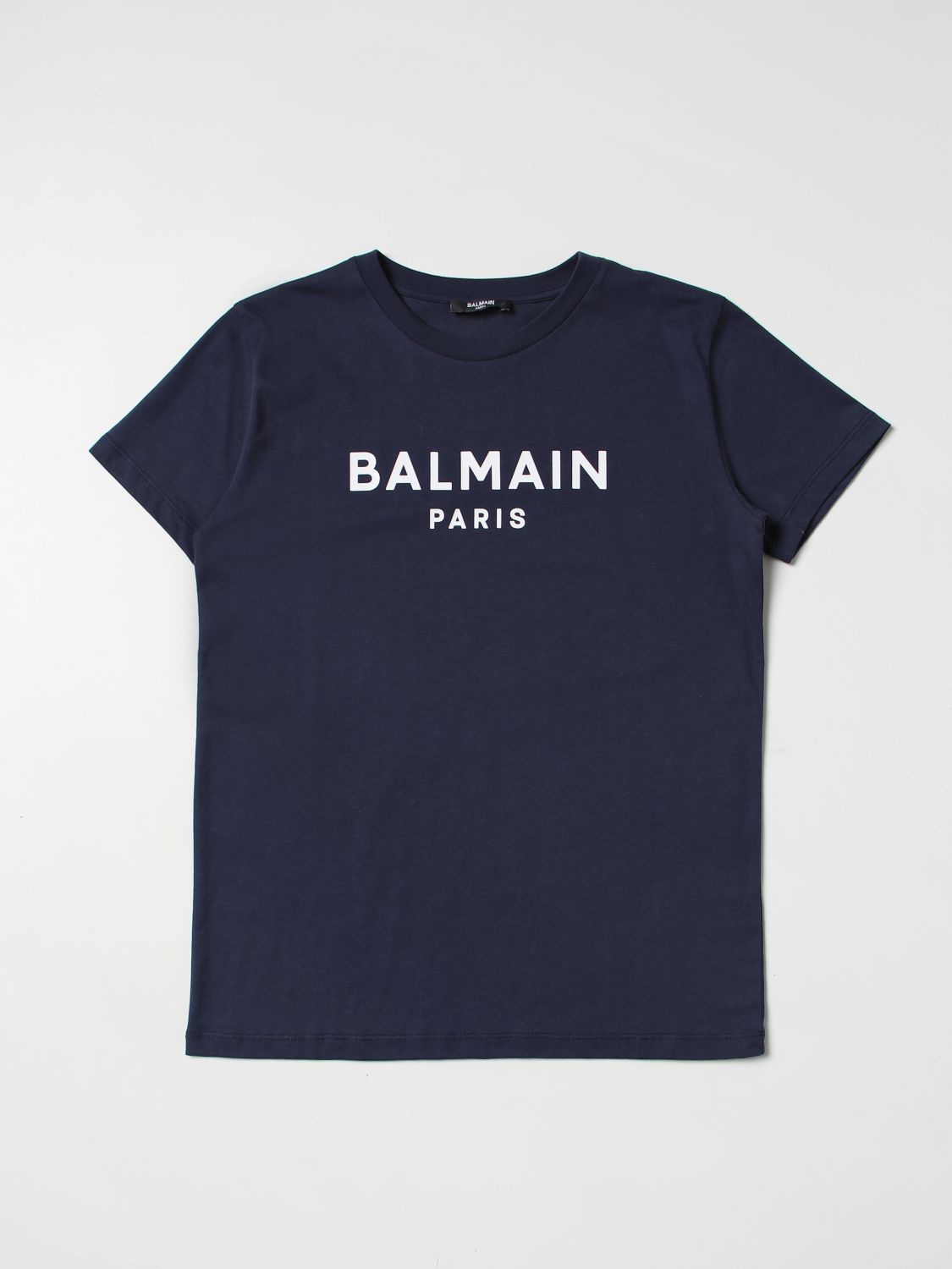 Balmain T-shirt  Kids Color Blue