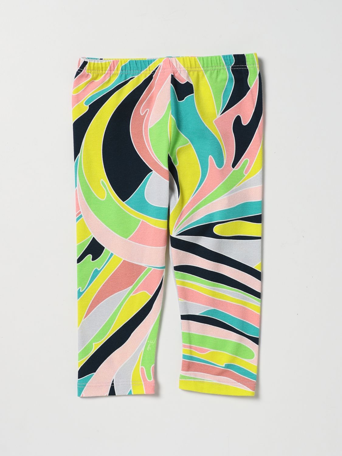 Pants Emilio Pucci: Emilio Pucci leggings with graphic print multicolor 1