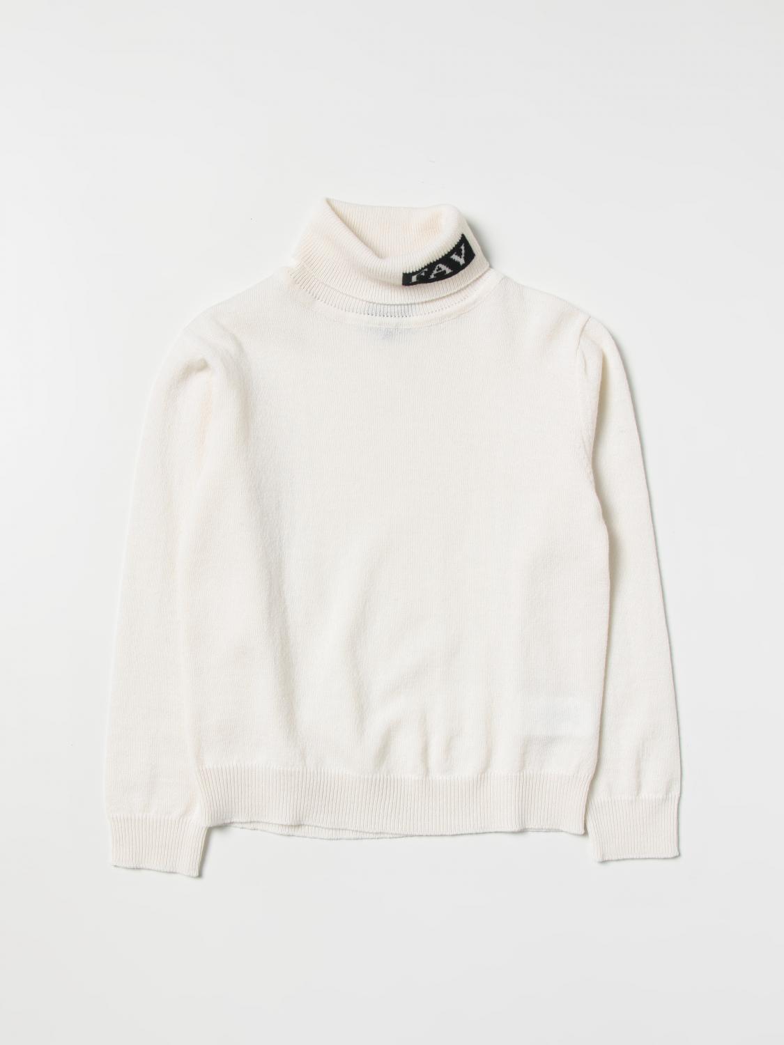 FAY sweater for boys White Fay sweater 5R9O50W0023 online on