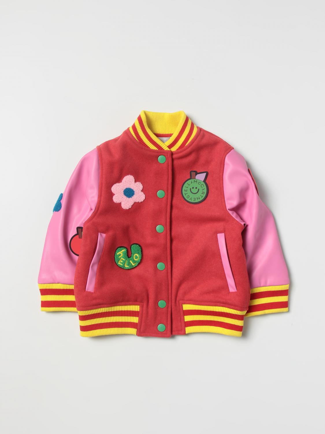 Stella Mccartney Outlet jacket for girls Red Stella Mccartney