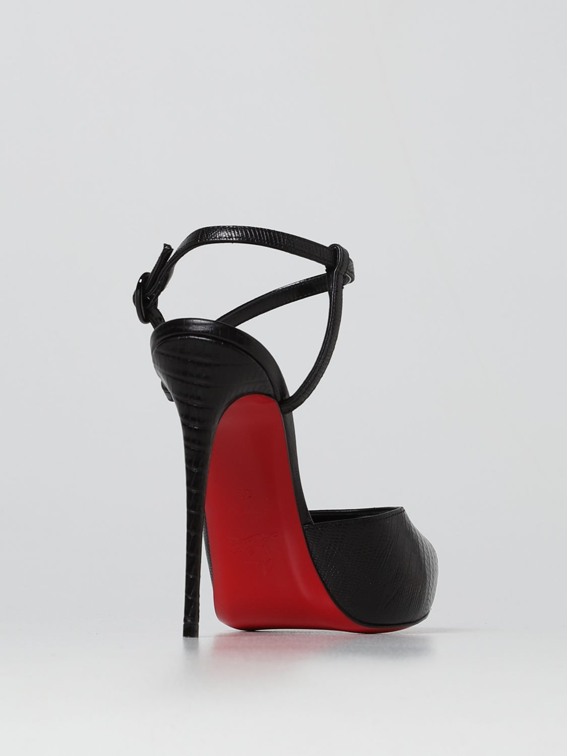Heeled sandals Christian Louboutin: Christian Louboutin heeled sandals for women black 3