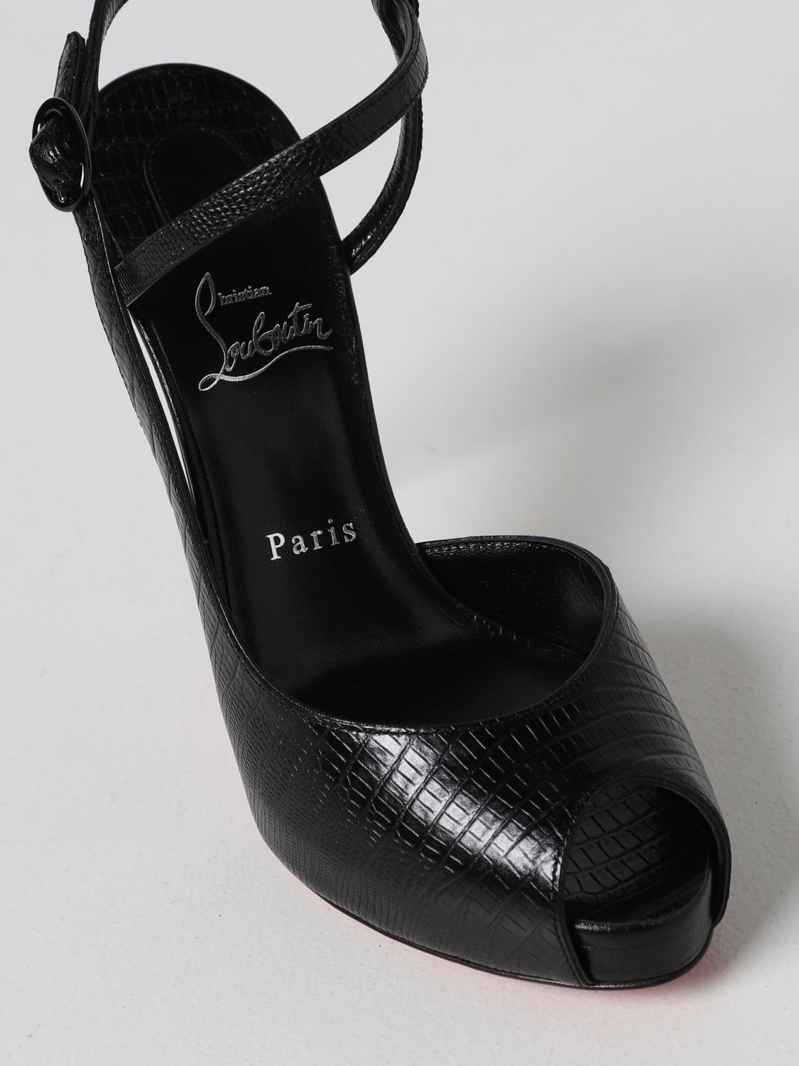 Heeled sandals Christian Louboutin: Christian Louboutin heeled sandals for women black 4