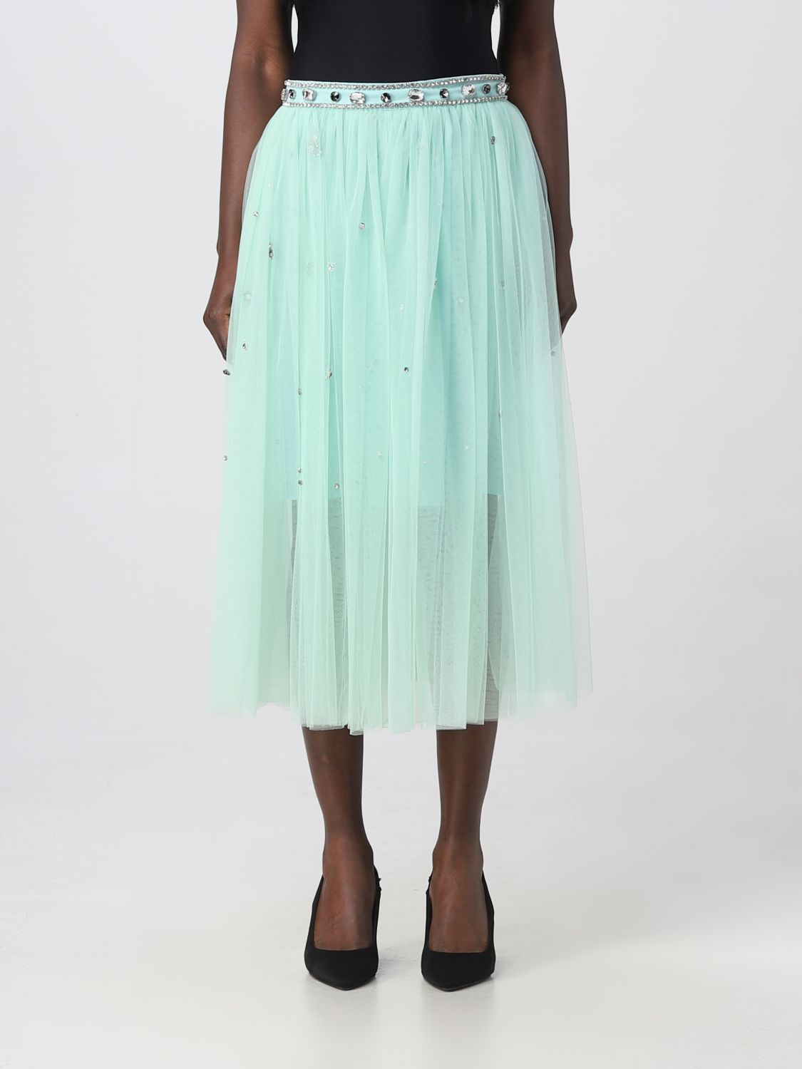 Actitude Twinset Skirt  Woman Color Sage