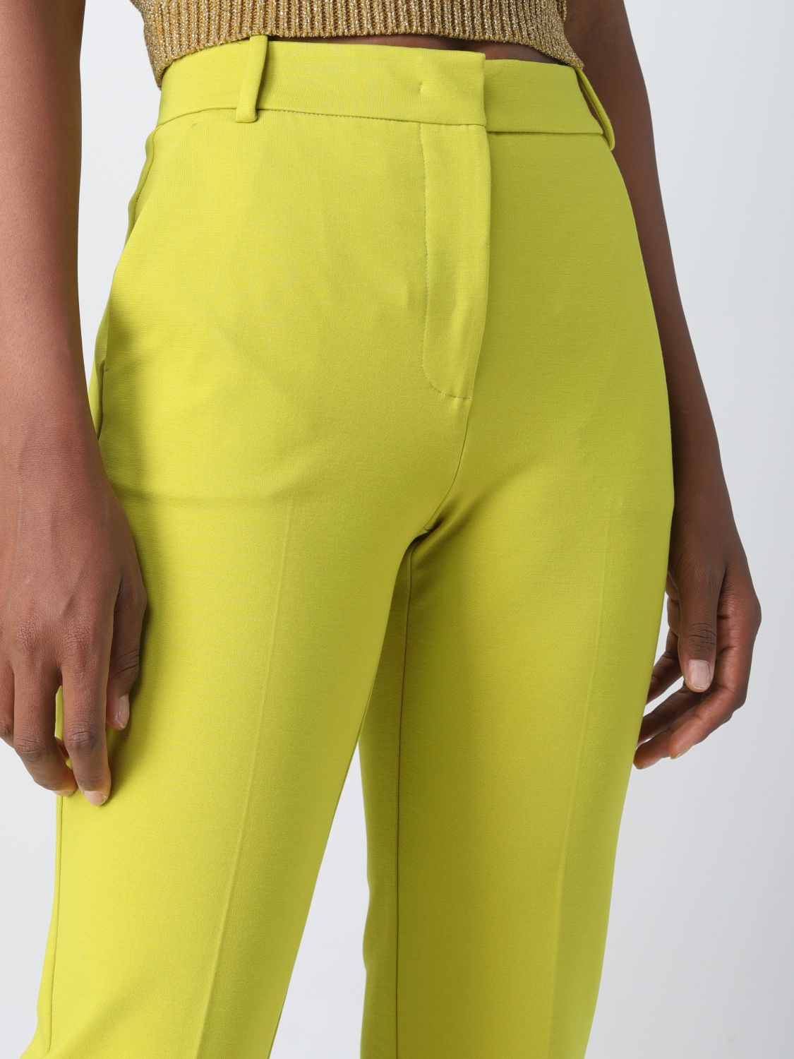 Trousers Pinko: Pinko trousers for women green 3