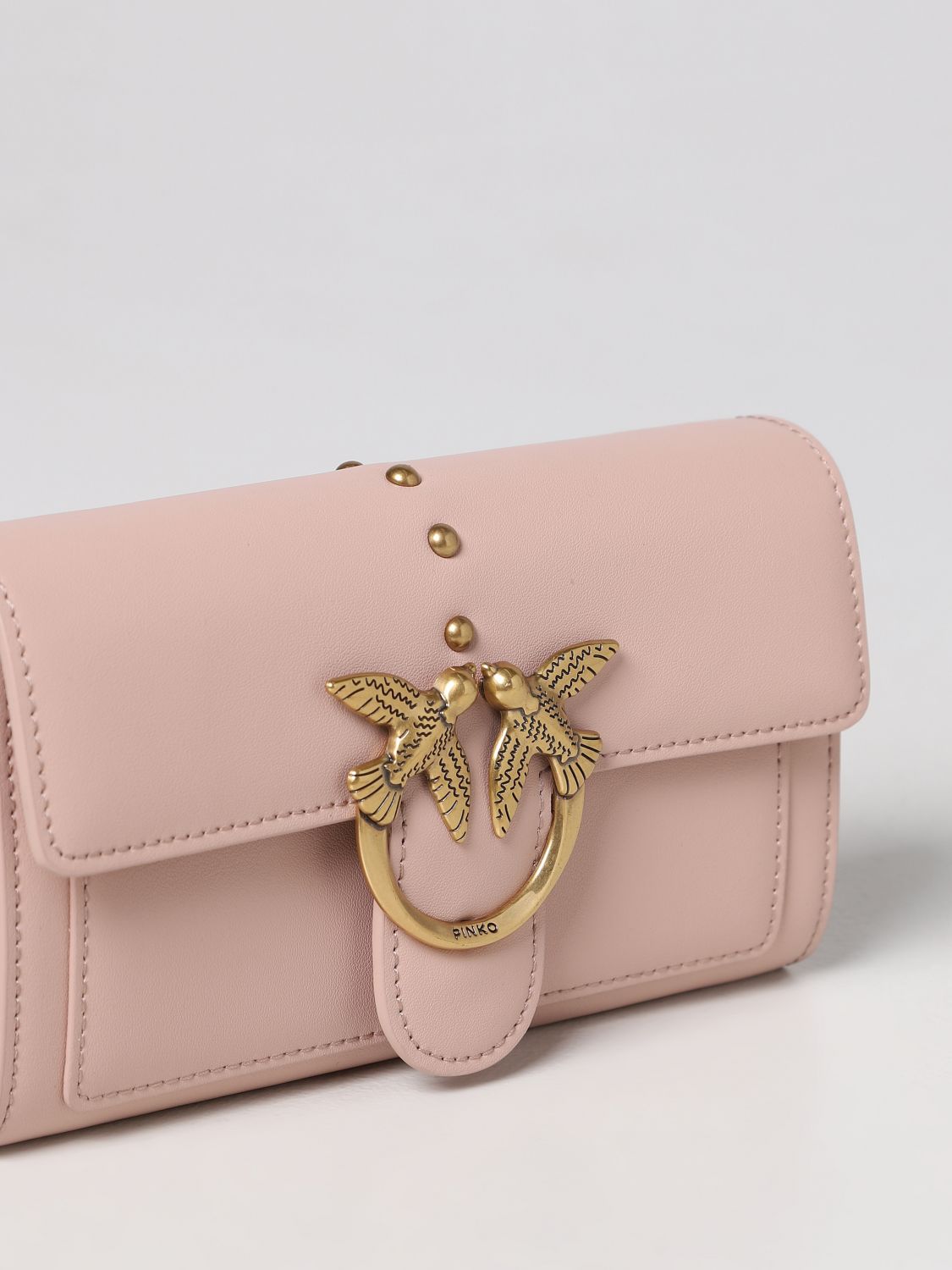 Mini bag Pinko: Pinko mini bag for woman blush pink 3
