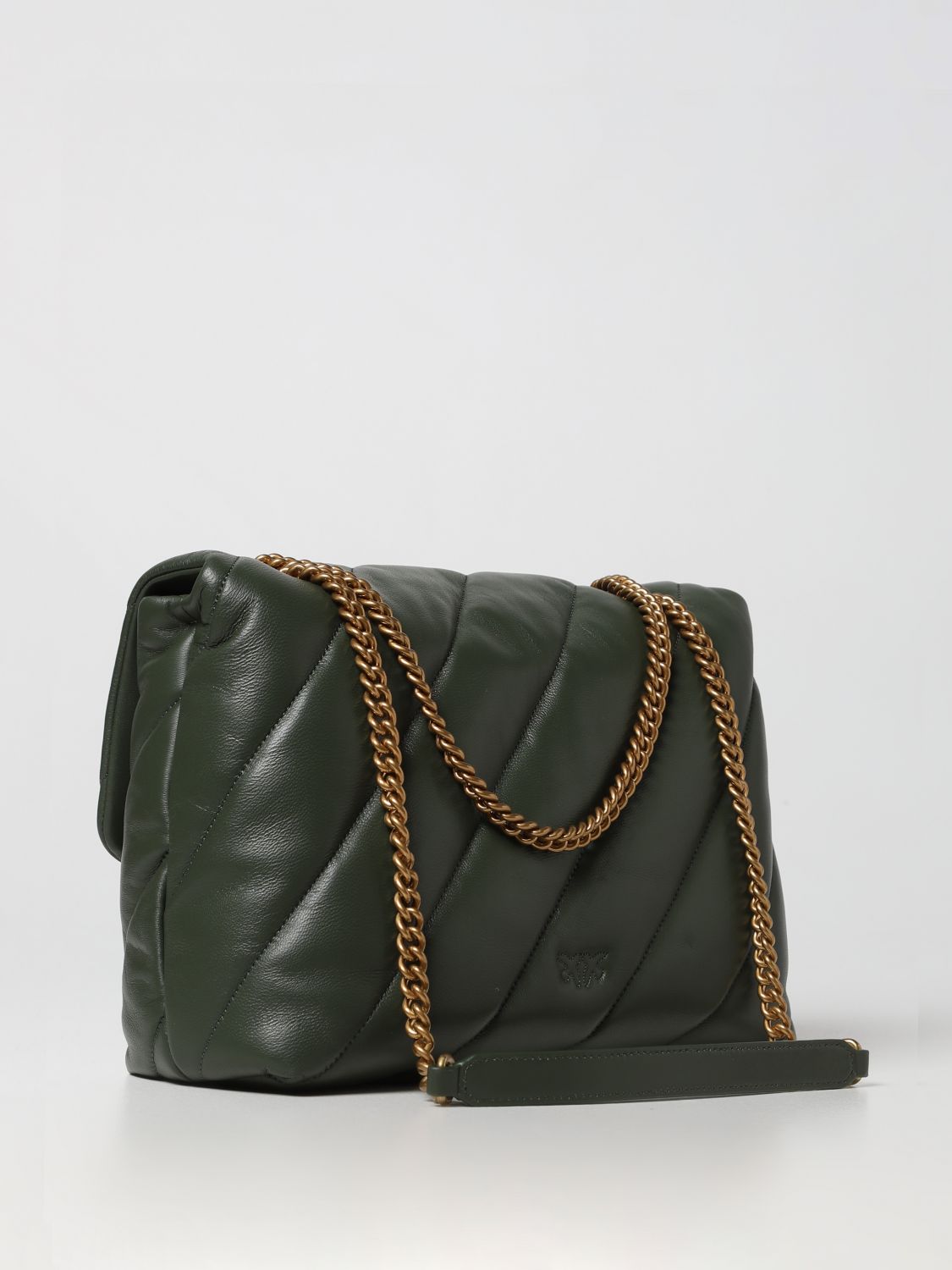 PINKO: Shoulder bag women - Green | Crossbody Bags Pinko 1P22U6A03J ...