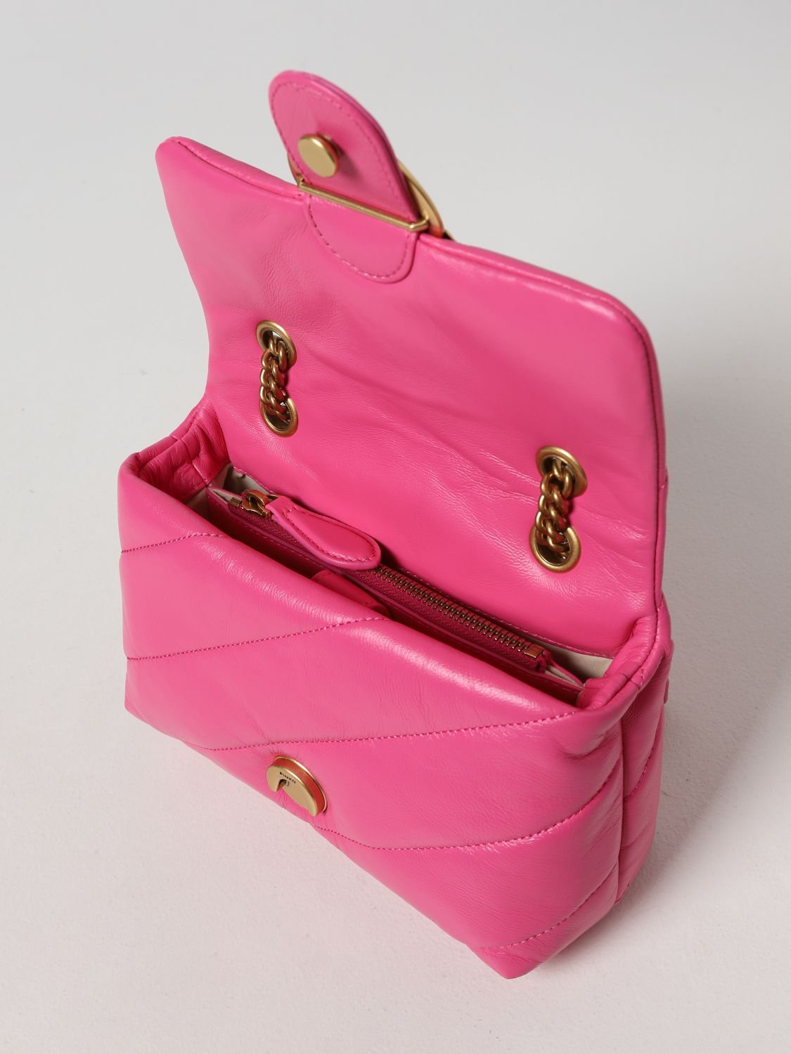 Shoulder bag Pinko: Pinko shoulder bag for woman fuchsia 3