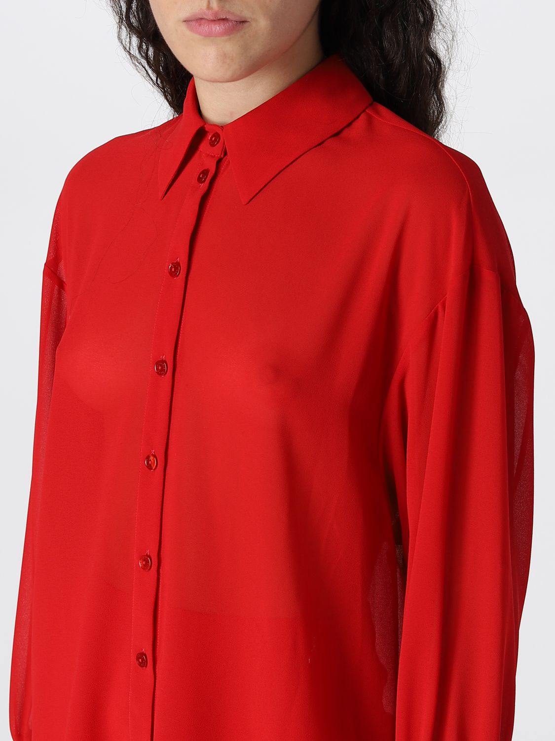 Chemise Patrizia Pepe: Chemise Patrizia Pepe femme rouge 3