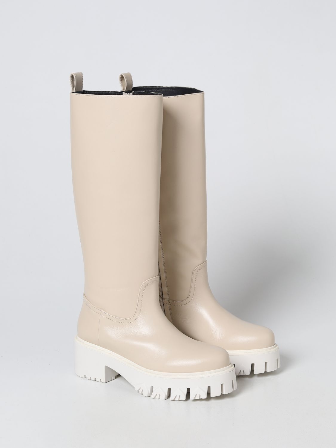 struik Slechthorend botsing Patrizia Pepe Outlet: boots for woman - Yellow Cream | Patrizia Pepe boots  8Y0028L011 online on GIGLIO.COM