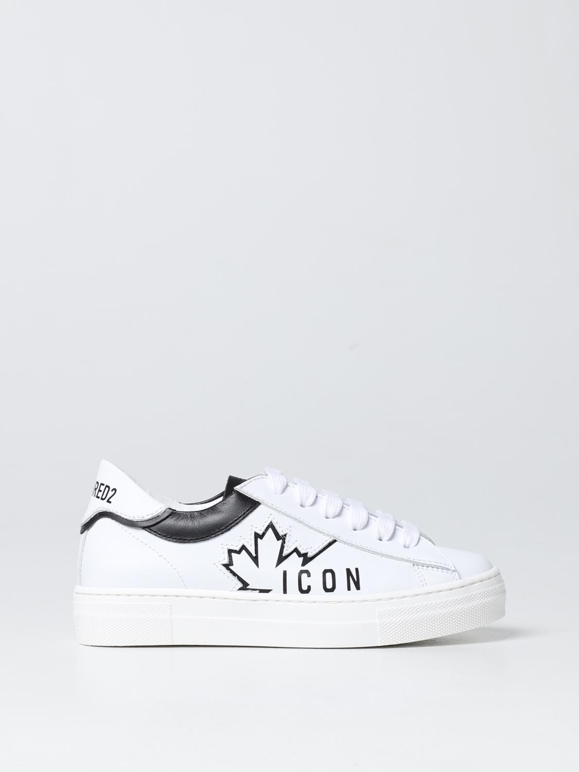 Chaussures Dsquared2 Junior: Chaussures Dsquared2 Junior garçon blanc 1