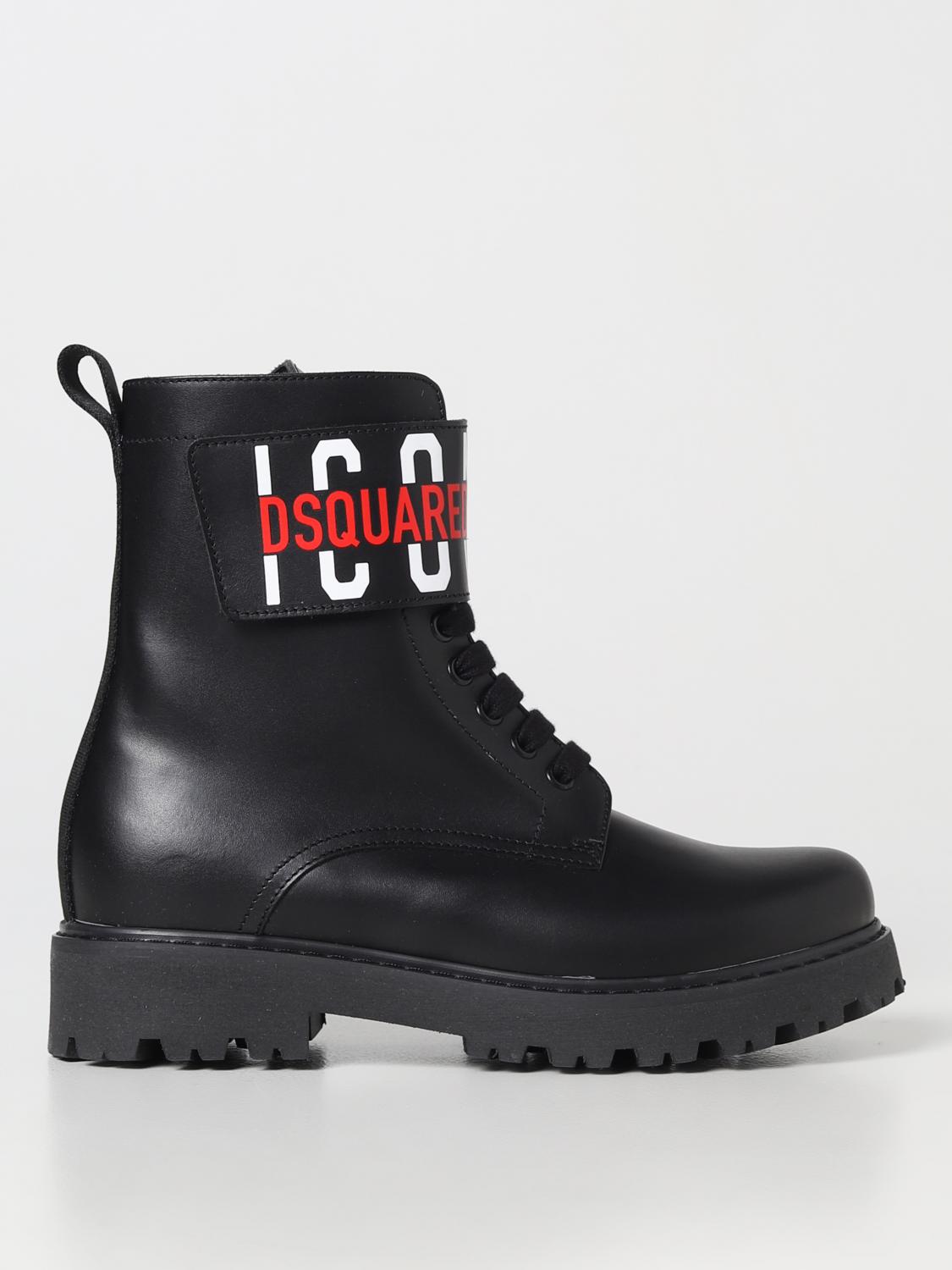 Dsquared2 Junior Shoes  Kids In Black