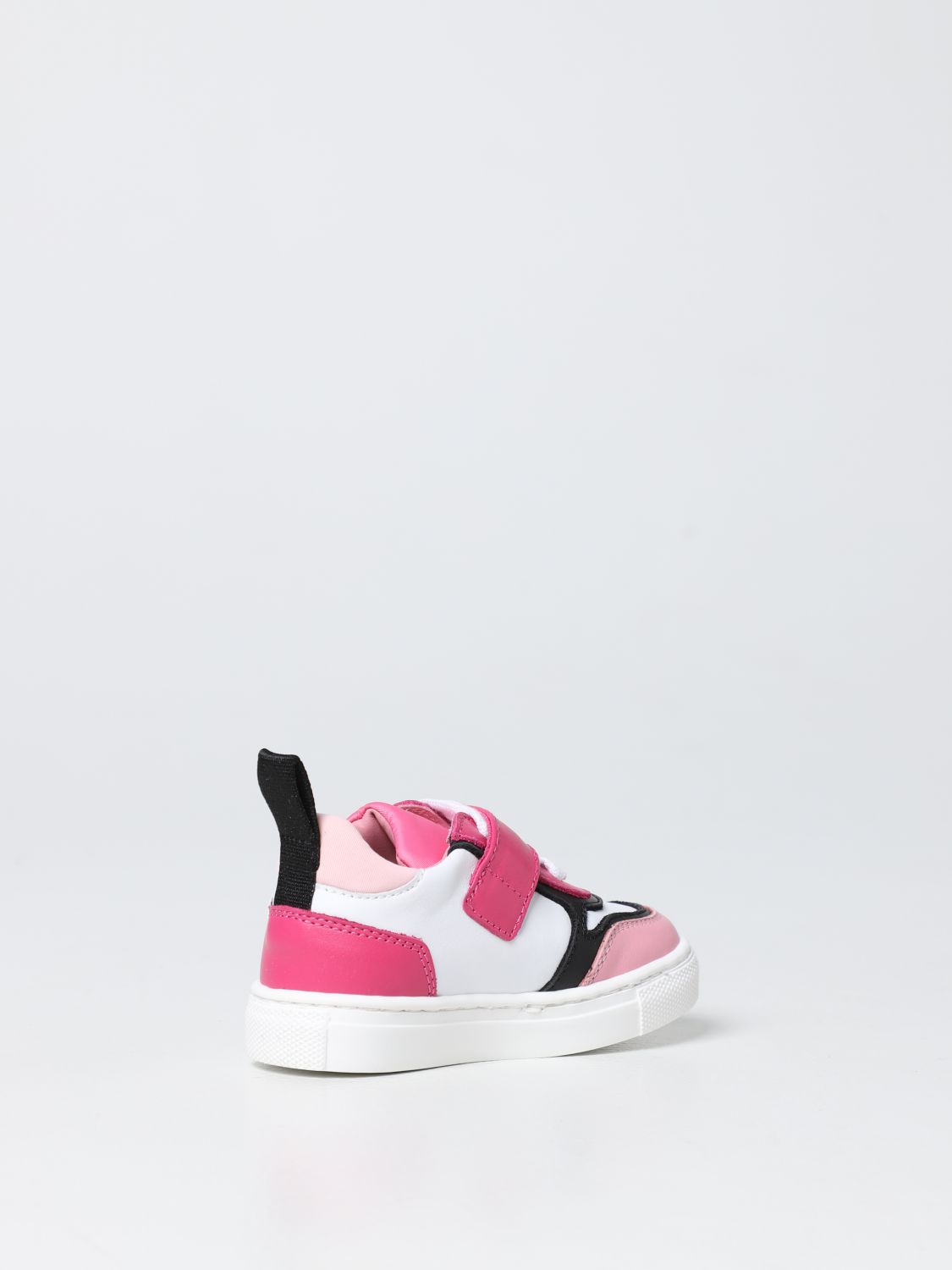Scarpe Moschino Baby: Sneakers Moschino Baby in pelle rosa 3