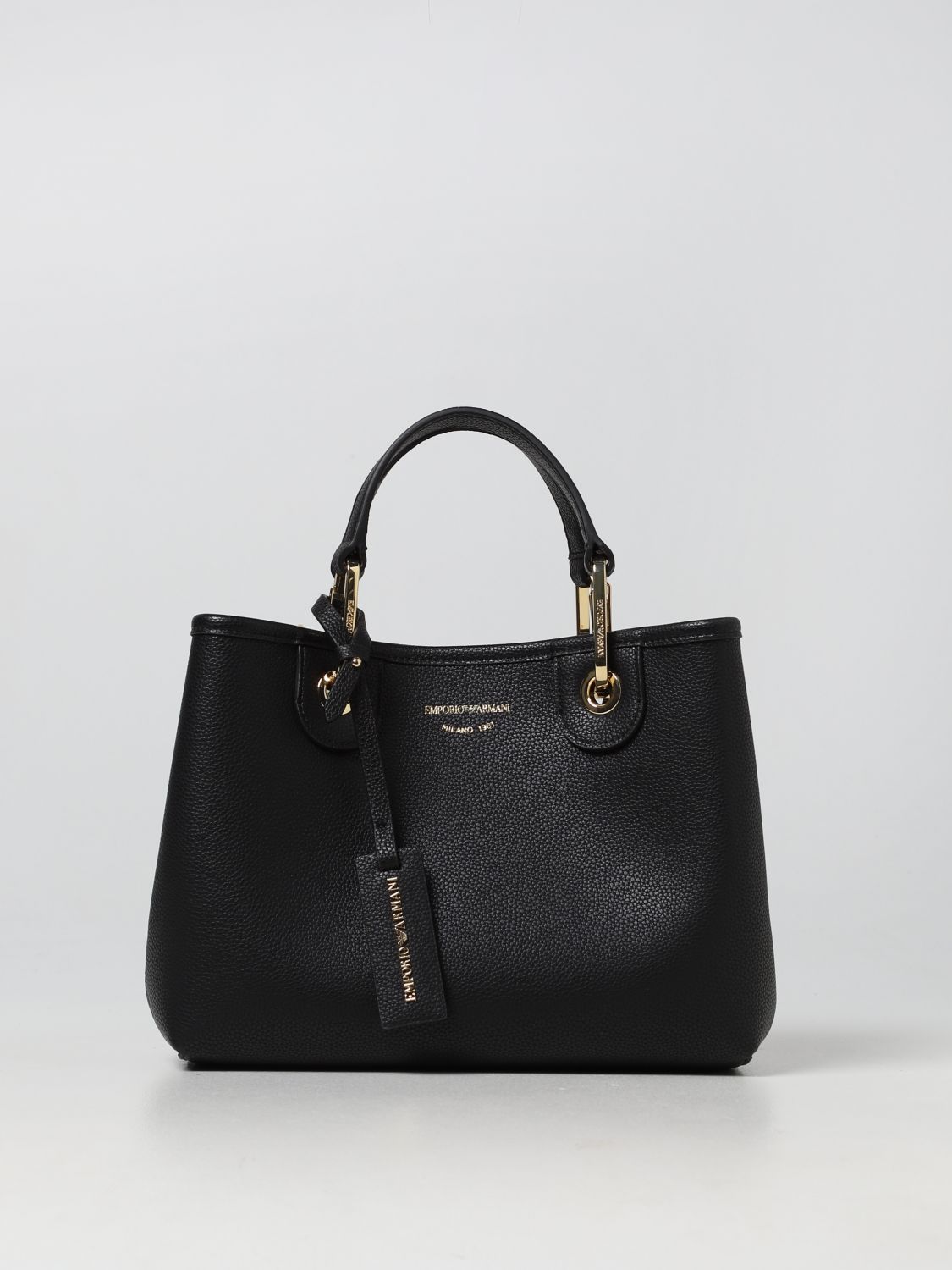 EMPORIO ARMANI: handbag for woman - Black | Emporio Armani handbag ...