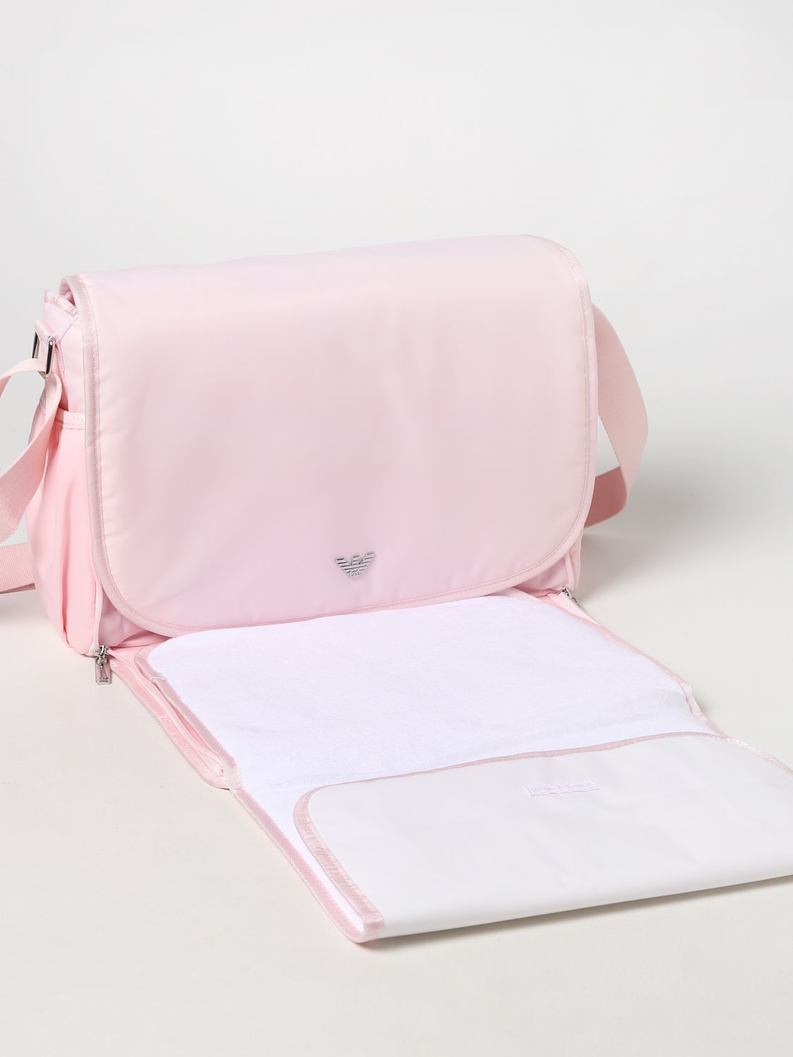 Vari per corredo Emporio Armani: Diaper bag Emporio Armani in nylon rosa 3