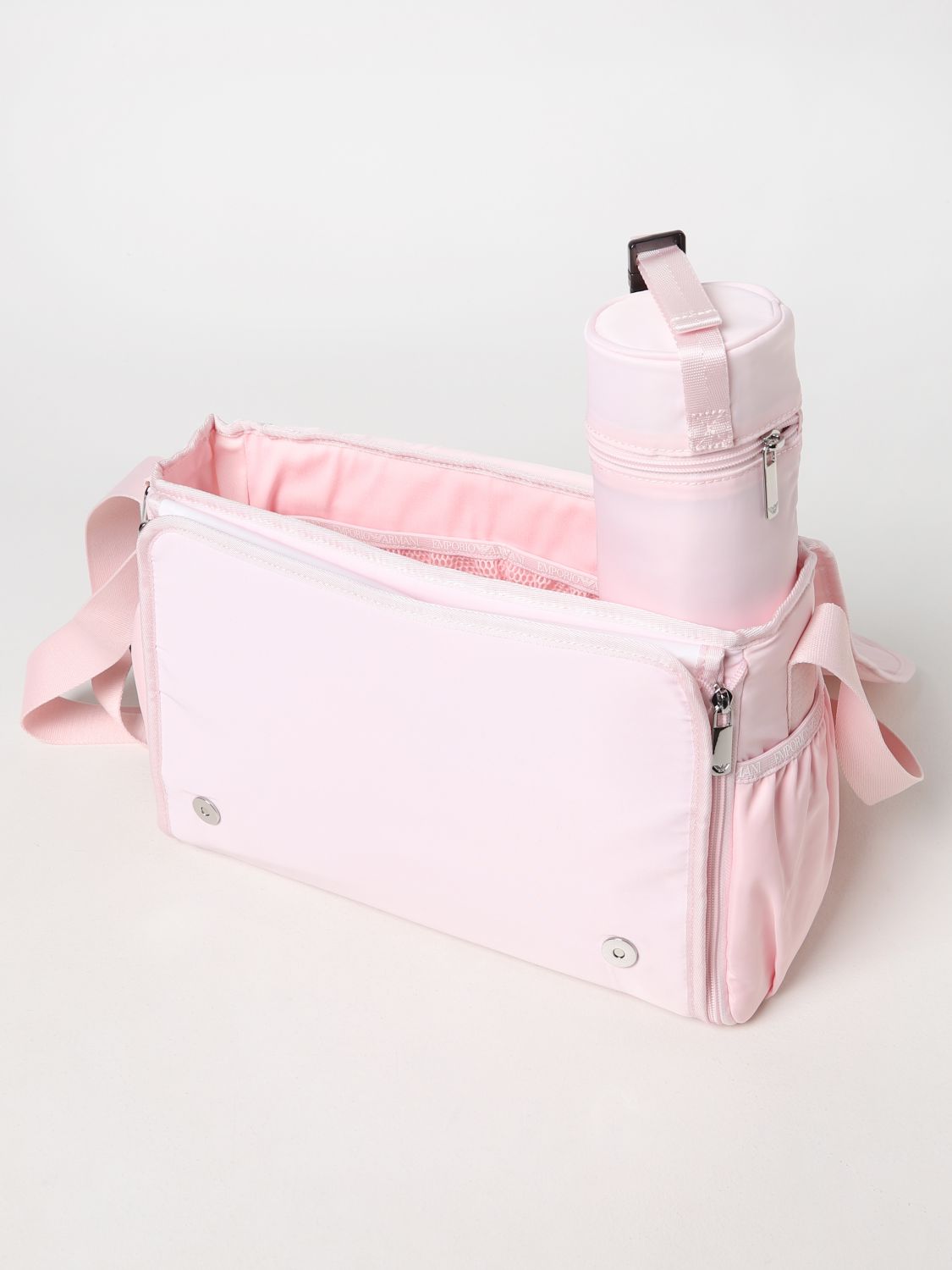 Vari per corredo Emporio Armani: Diaper bag Emporio Armani in nylon rosa 4