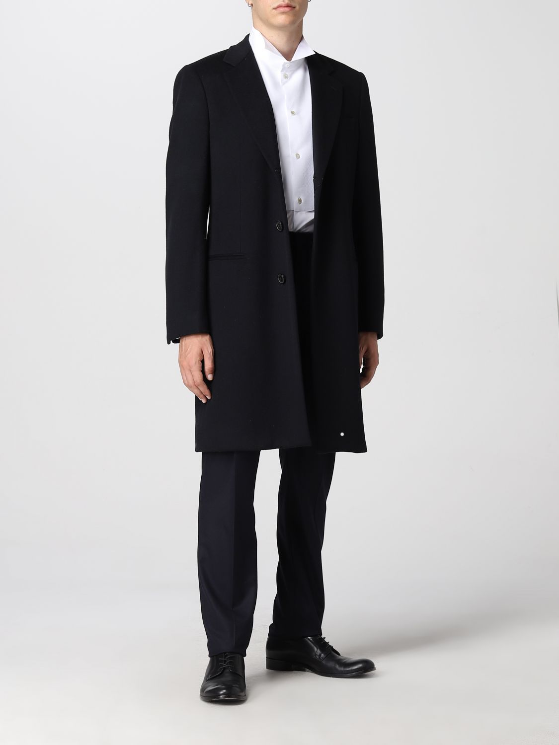 Пальто Giorgio Armani: Пальто Giorgio Armani для него синий 2