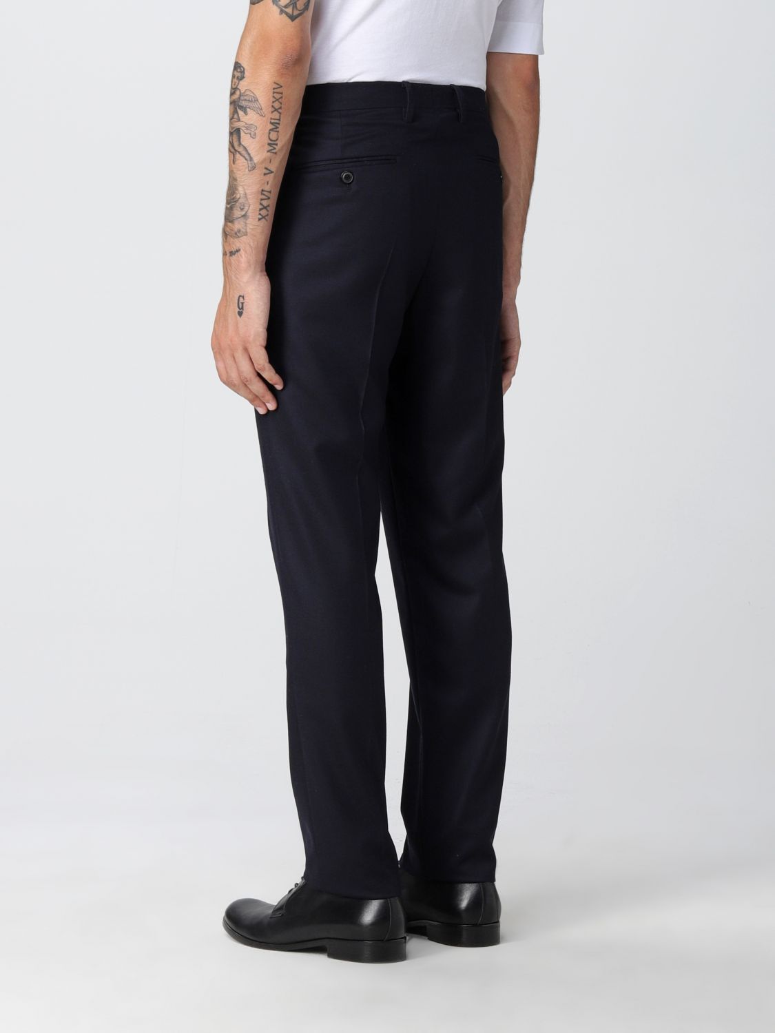 Trousers Giorgio Armani: Giorgio Armani trousers for men blue 2