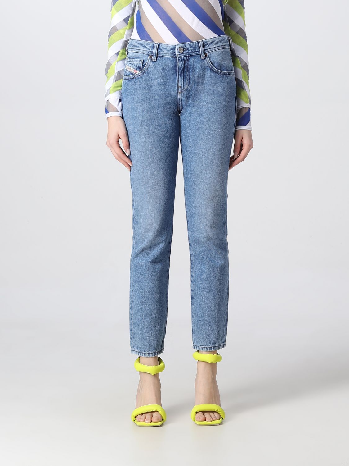 Diesel jeans for woman - Stone Washed | Diesel jeans A0361009C16 online on GIGLIO.COM
