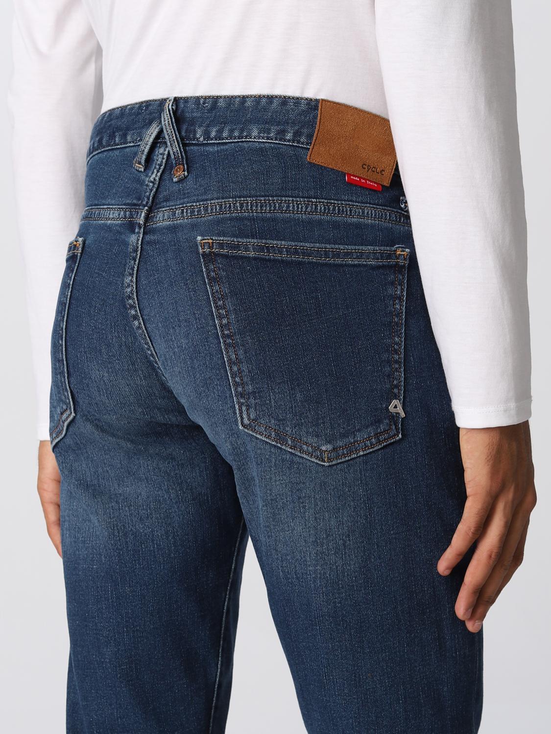 CYCLE jeans for man Blue Cycle jeans CP421P507 D004 online on