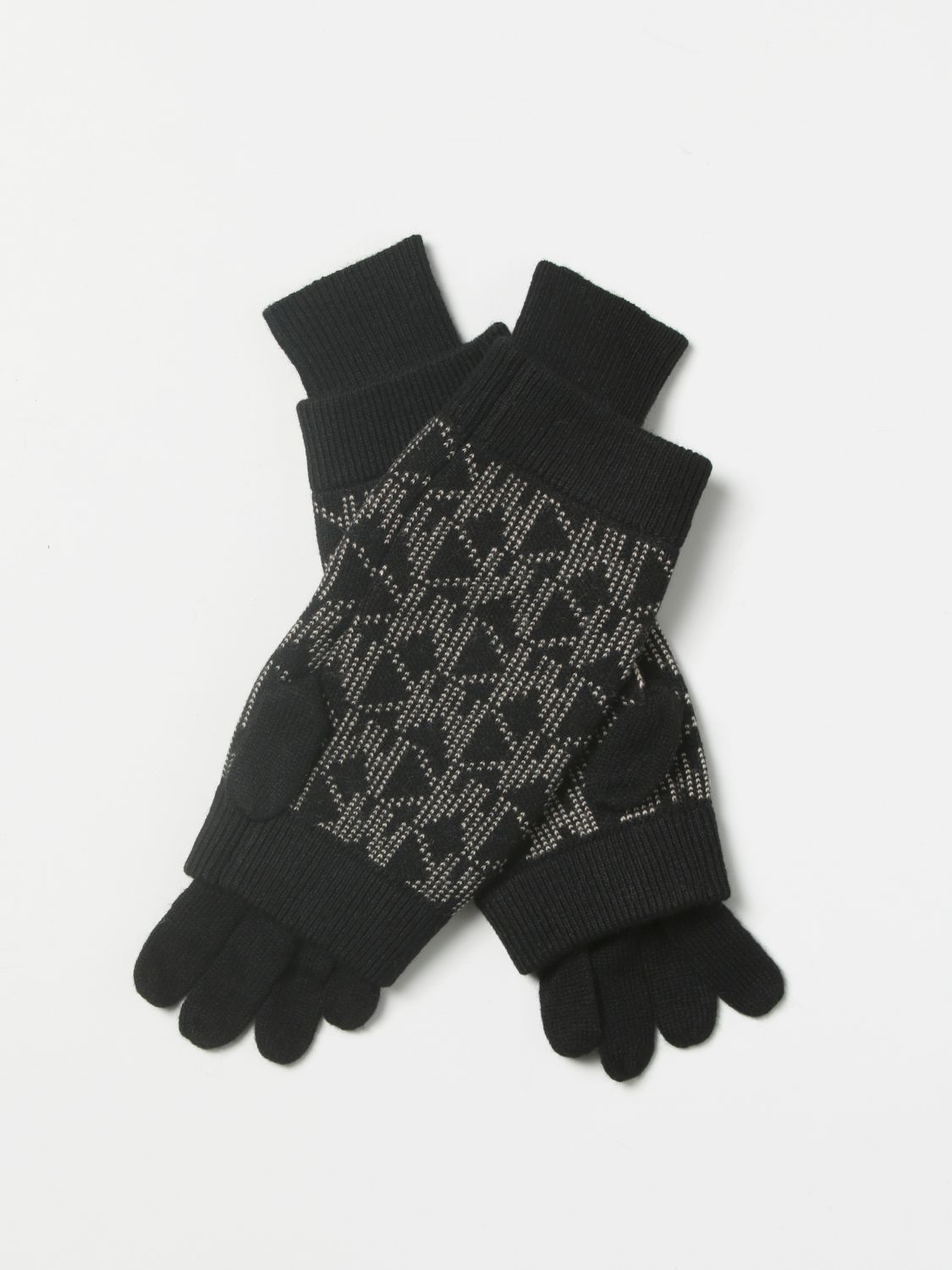 MICHAEL KORS: gloves for women - Black | Michael Kors gloves MU2001C46G  online on 