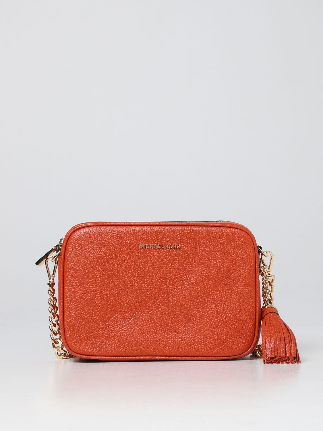 Michael Kors Outlet: crossbody bags for woman - Orange | Michael Kors  crossbody bags 32F7GGNM8L online on 
