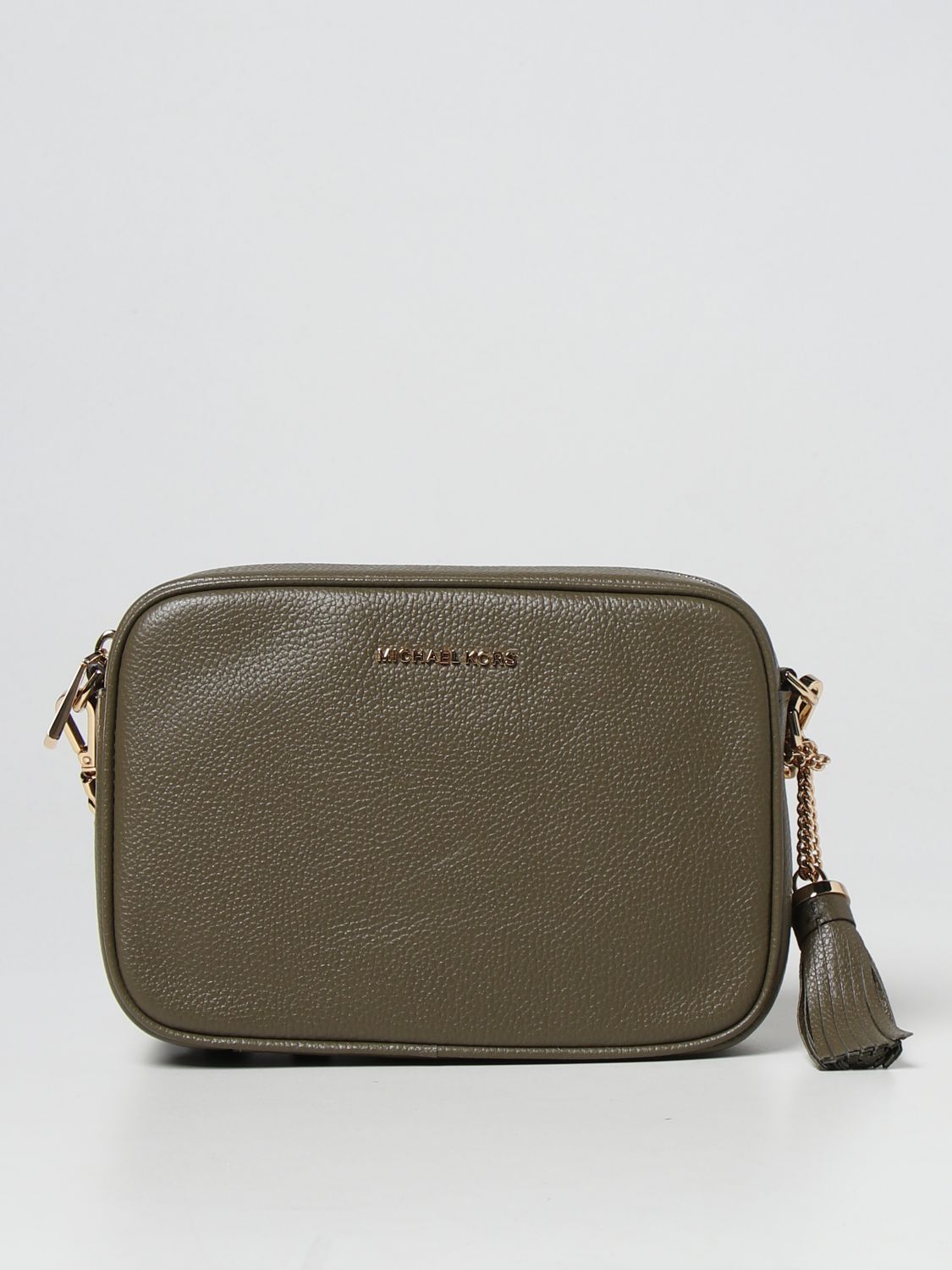 Michael Kors Outlet: crossbody bags for woman - Olive | Michael Kors  crossbody bags 32F7GGNM8L online on 
