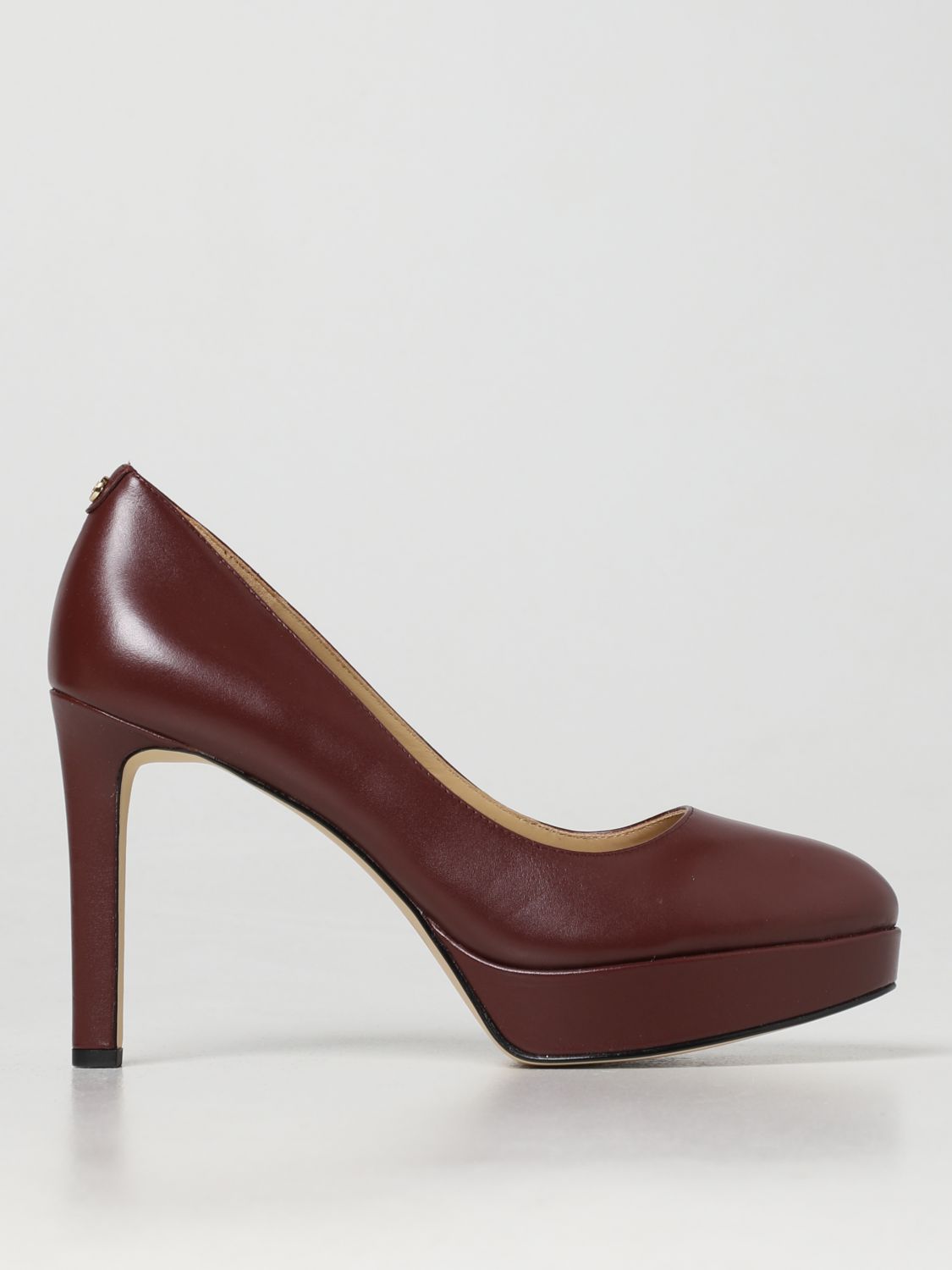 Michael Kors Outlet: high heel shoes for women - Burgundy | Michael Kors  high heel shoes 40F2CNMP2L online on 