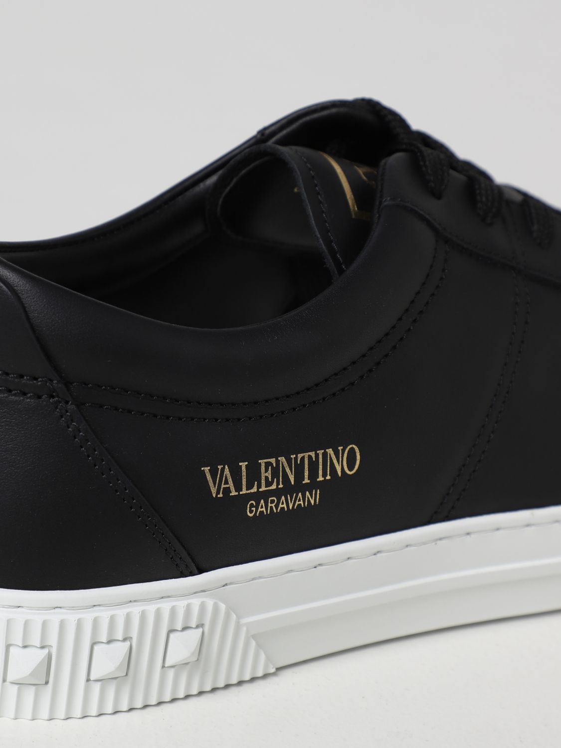 Sneakers Valentino Garavani: Valentino Garavani Cityplanet leather sneakers black 4