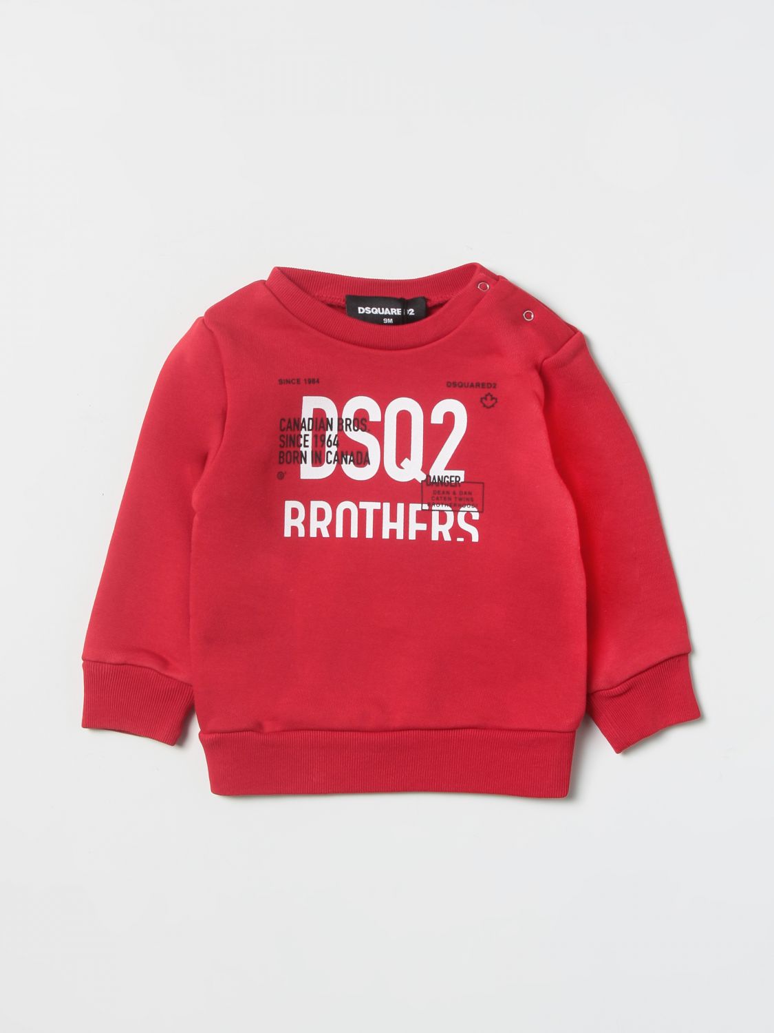 Gedwongen groef Vorming DSQUARED2 JUNIOR: sweater for baby - Red | Dsquared2 Junior sweater  DQ1311D006K online on GIGLIO.COM