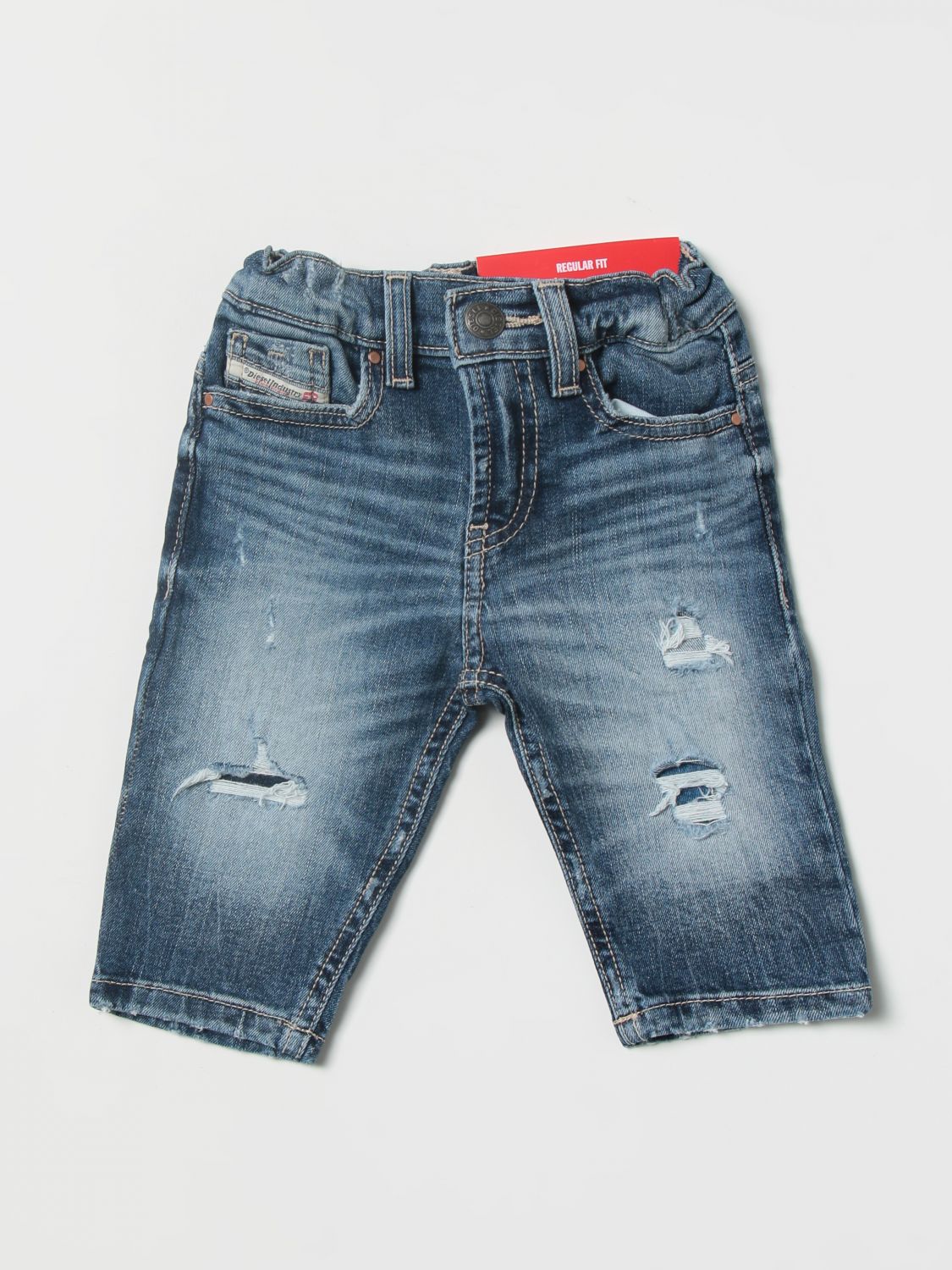 kvælende møde Forvent det DIESEL: jeans for boys - Denim | Diesel jeans K00237KXBED online at  GIGLIO.COM