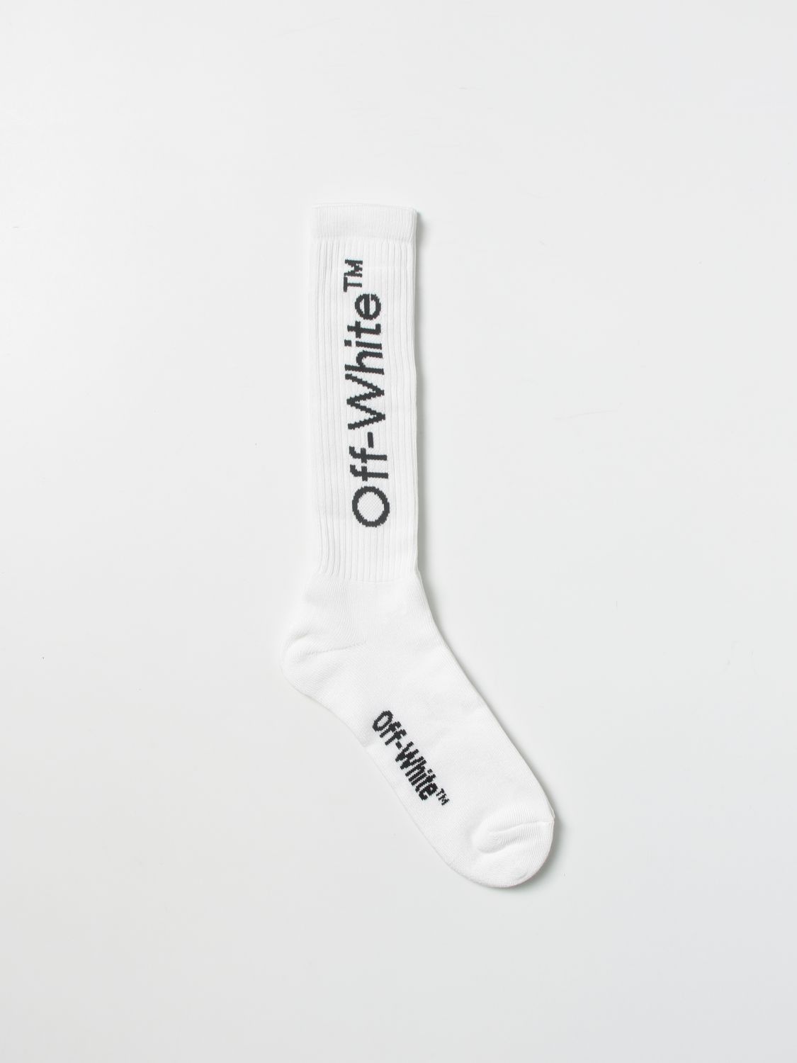 Socks Off-White: Off-White socks for men white 1