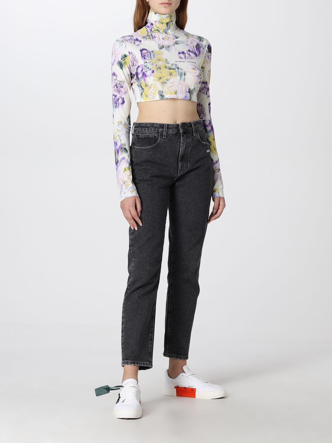 OFF-WHITE: Top women - Multicolor | Top Off-White OWAD189F22JER001 ...