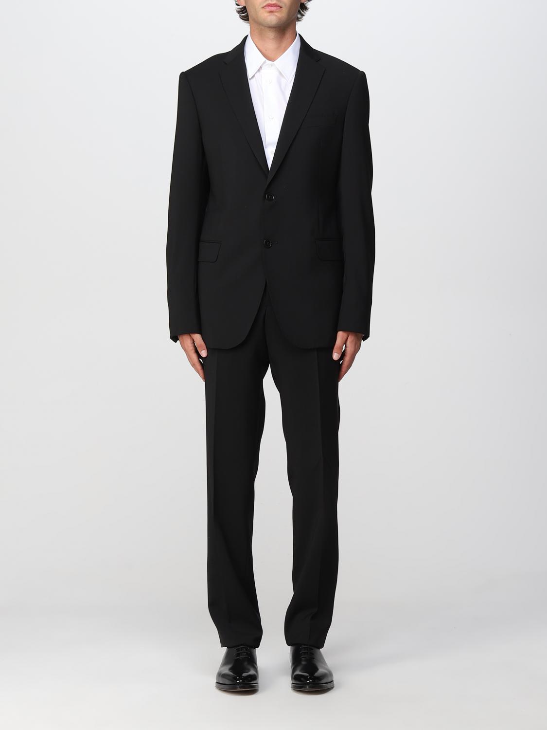 Emporio Armani Outlet: suit for man - Black | Emporio Armani suit ...