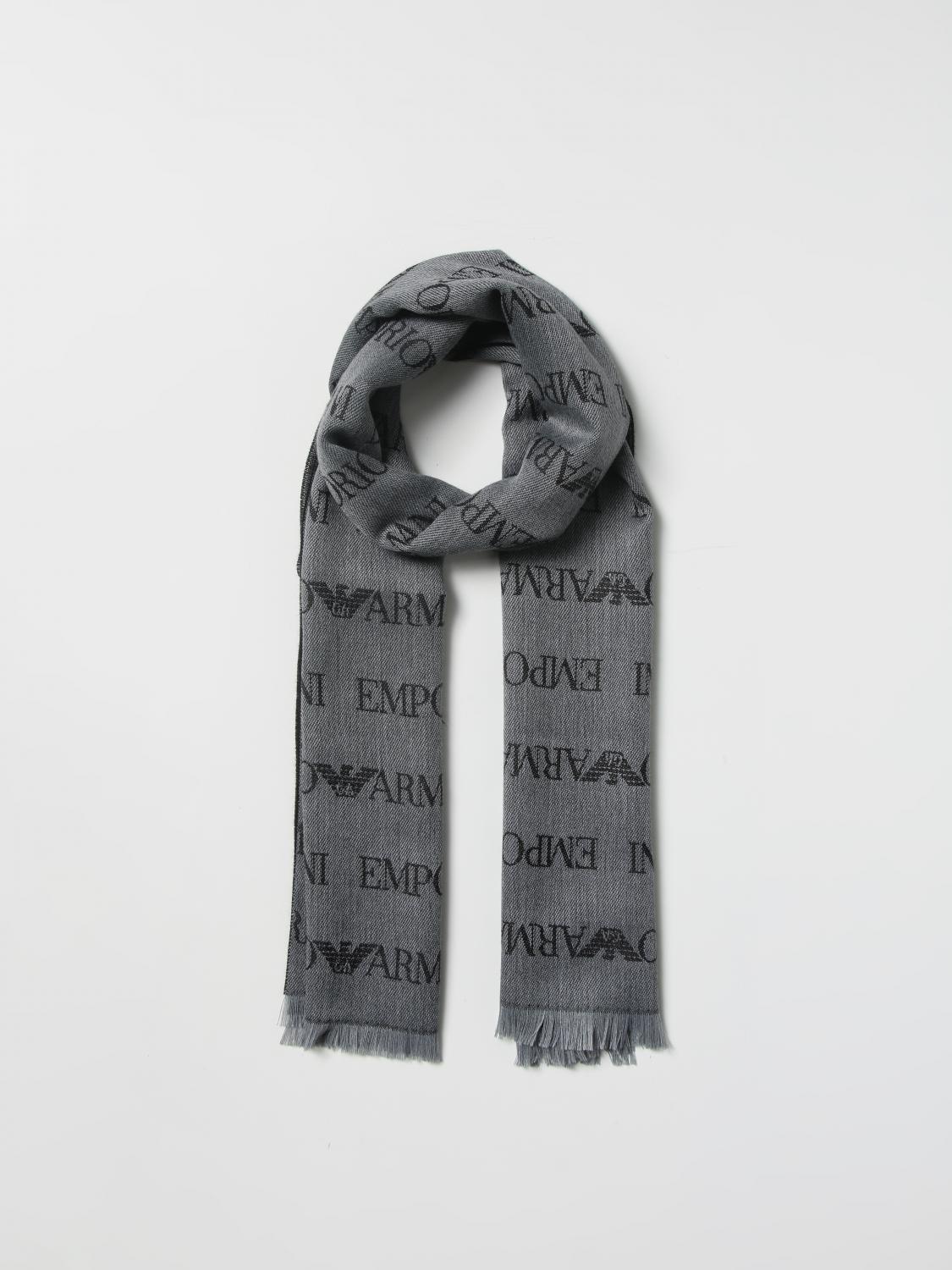 armani grey scarf