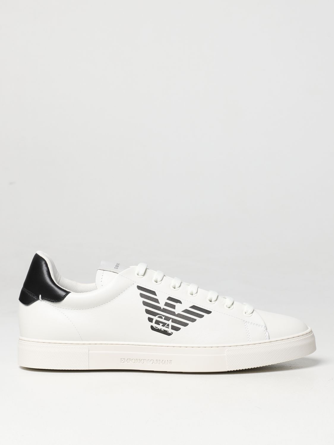 EMPORIO ARMANI: sneakers for man - White 1 | Emporio Armani sneakers  X4X554XF663 online on 
