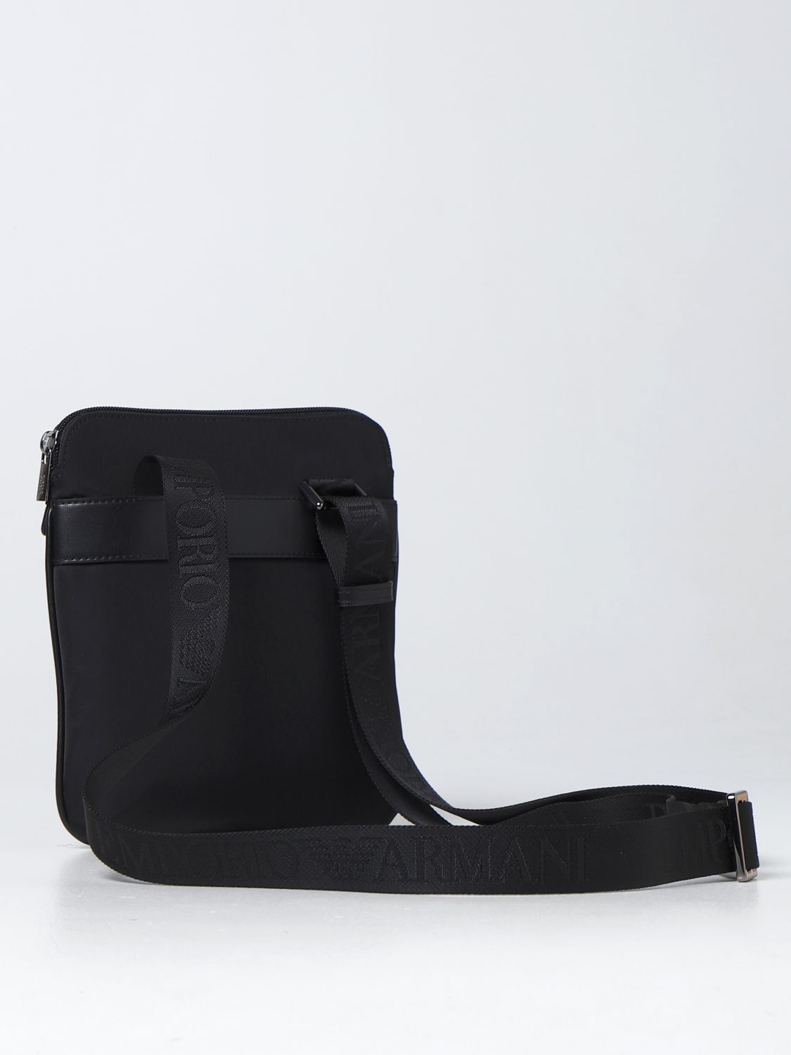 Shoulder bag Emporio Armani: Emporio Armani shoulder bag for men black 2