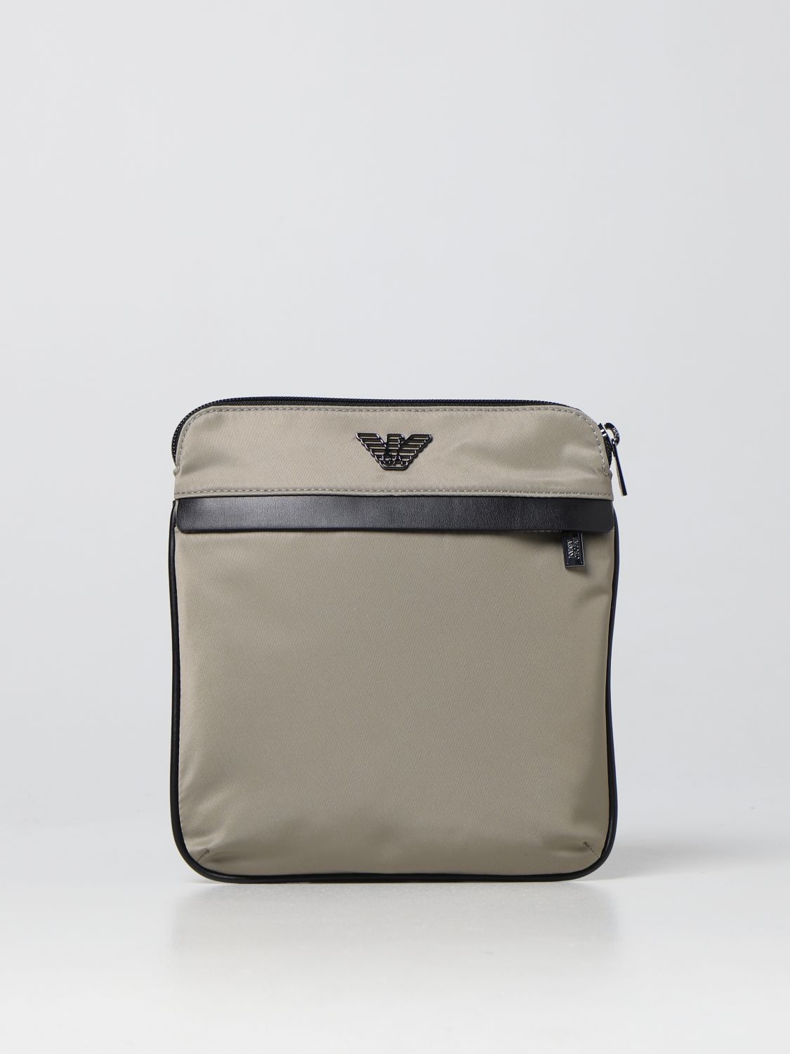 Shoulder bag Emporio Armani: Emporio Armani shoulder bag for men grey 1