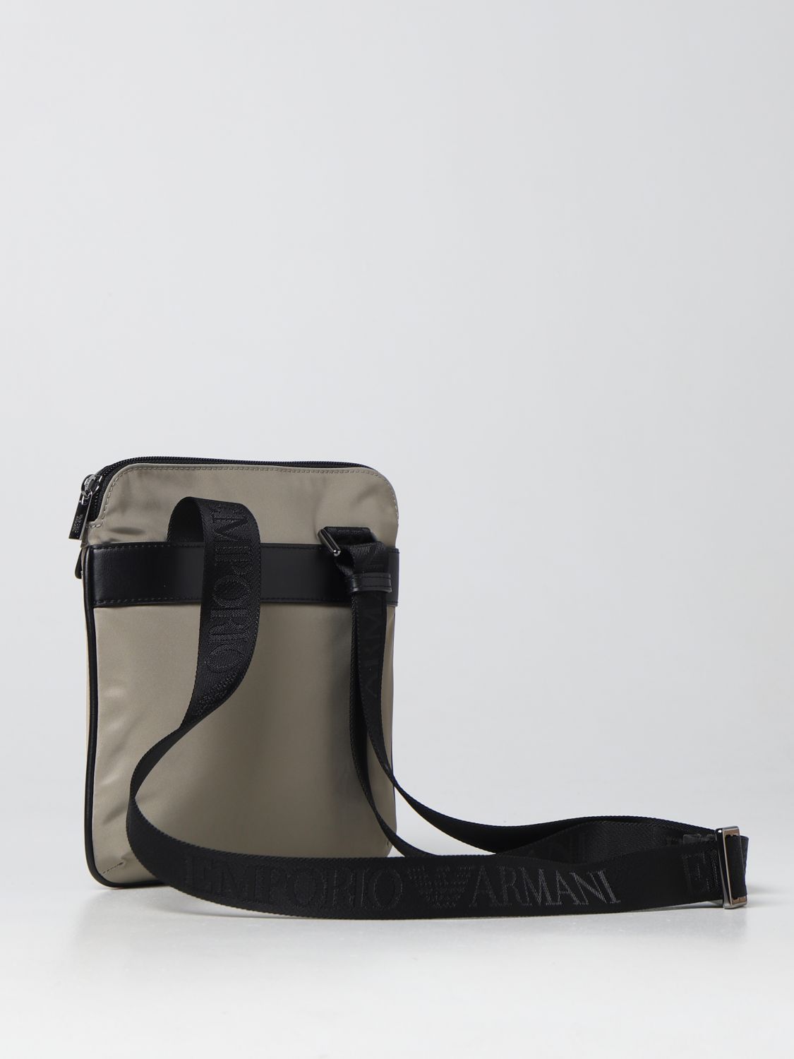 Shoulder bag Emporio Armani: Emporio Armani shoulder bag for men grey 2