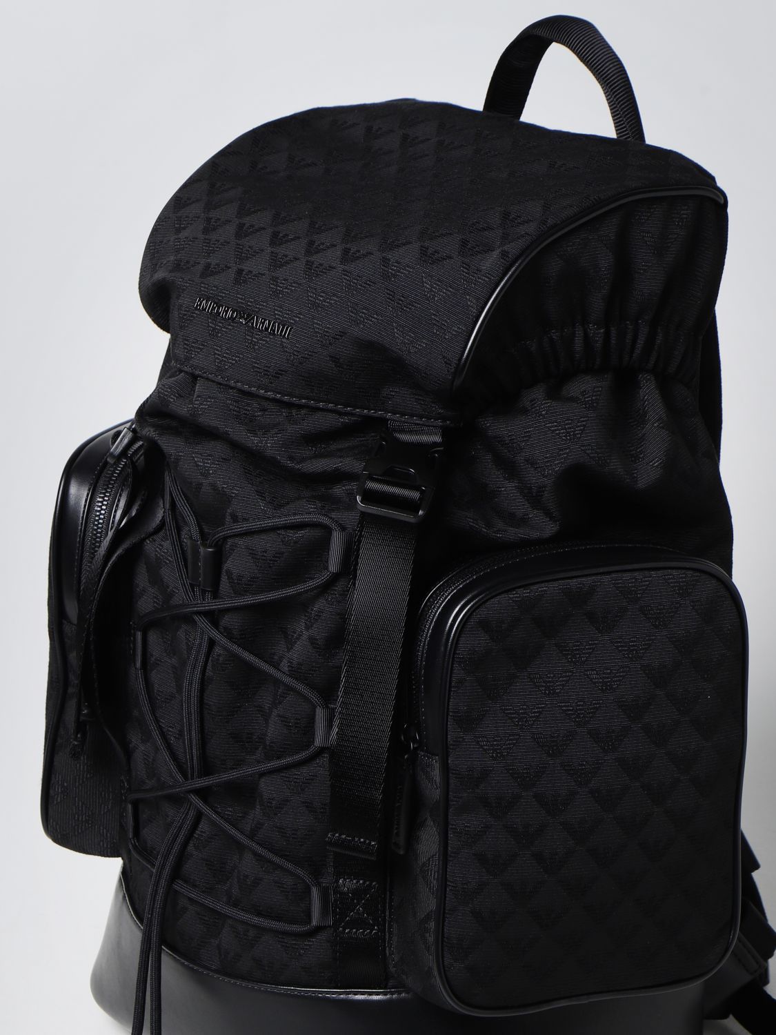 Backpack Emporio Armani: Backpack men Emporio Armani black 3