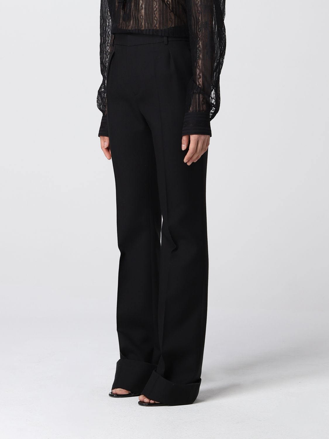 Pants Saint Laurent: Saint Laurent tailored pants black 4