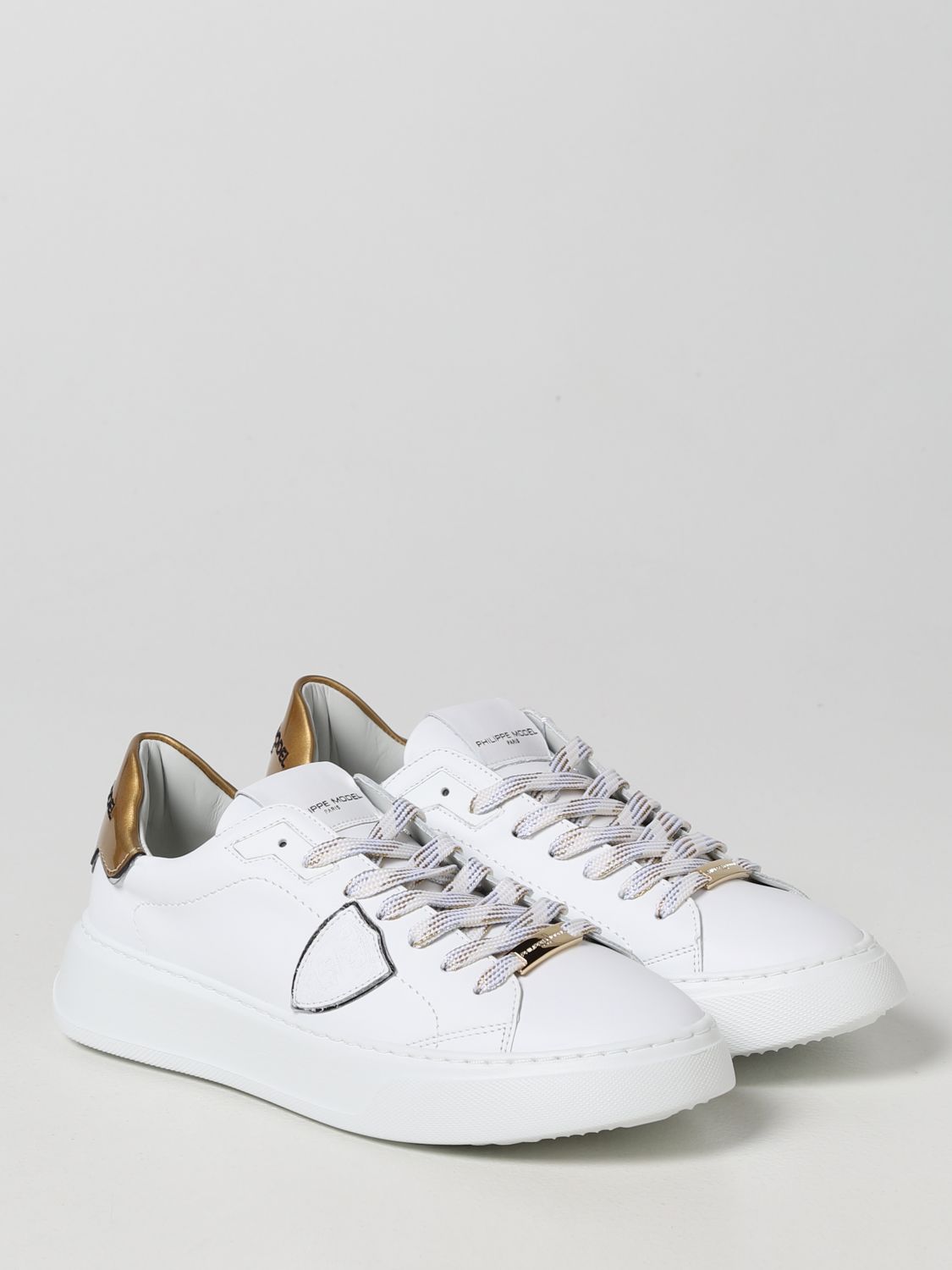Sneakers Philippe Model: Philippe Model sneakers for woman gold 2